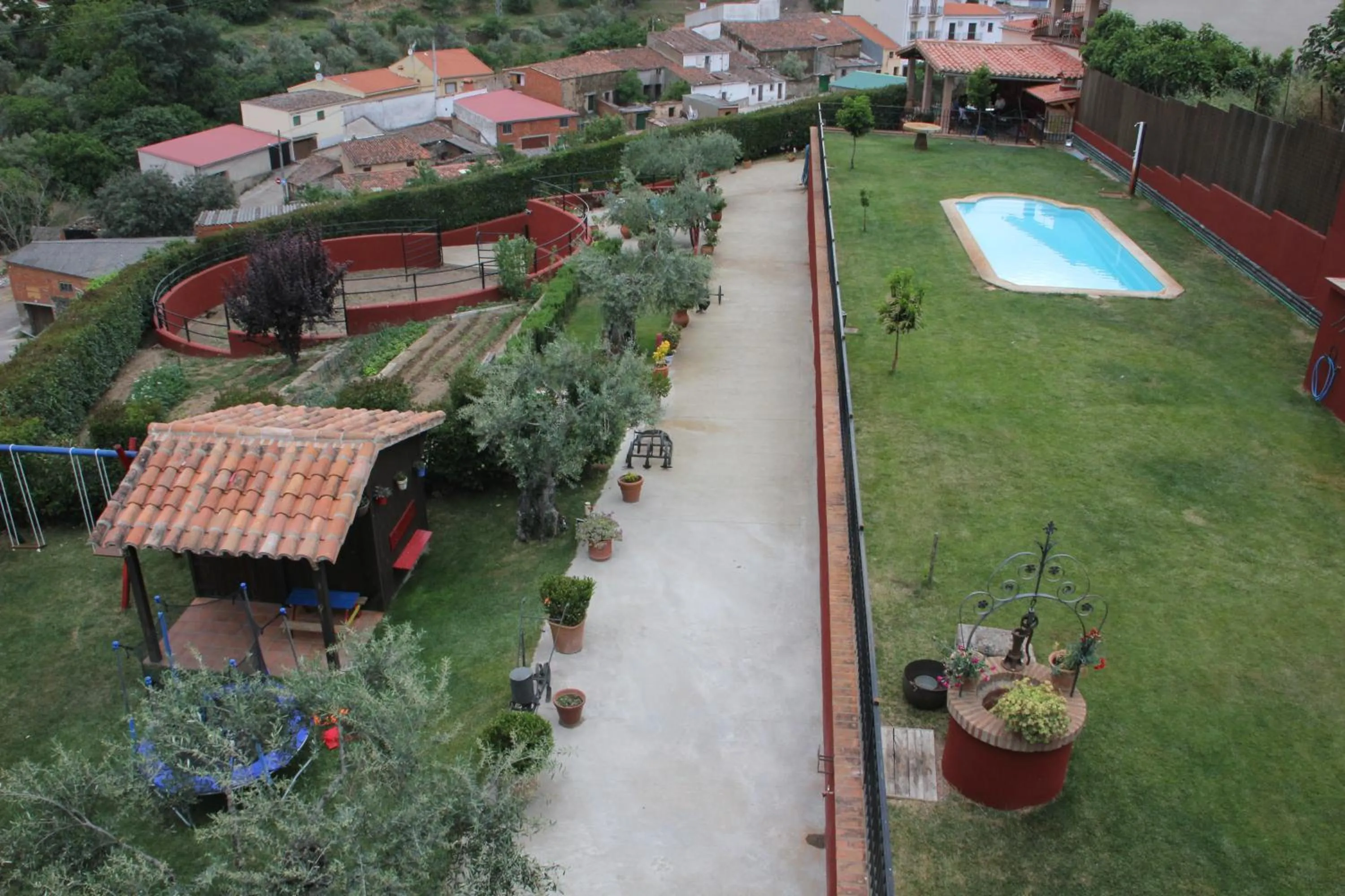 Children play ground in Casa El Descanso Del Peregrino