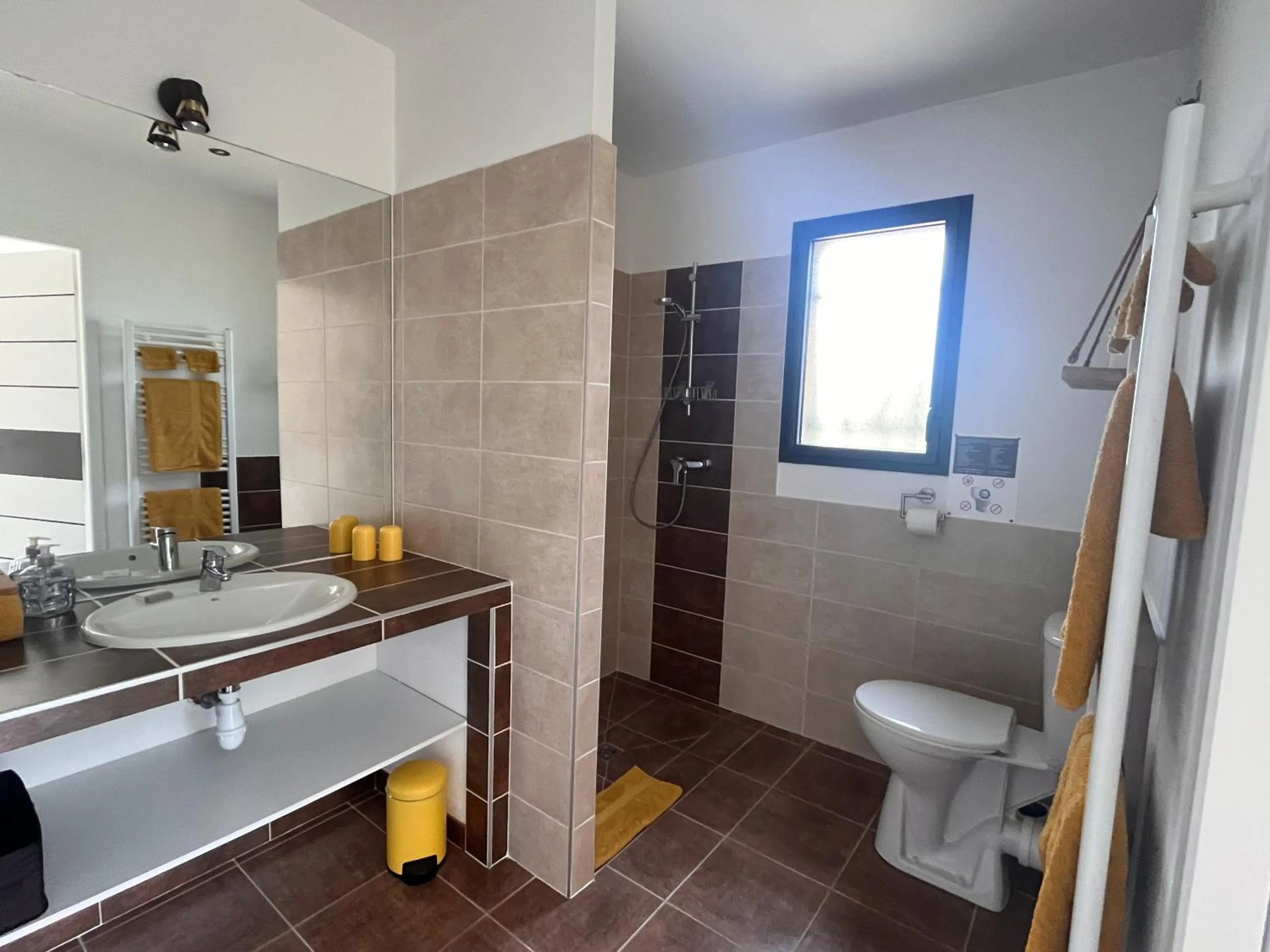 Bathroom in Du rêve Ô naturel - Maison de vacances entre Gorges de l'Ardèche et Gard