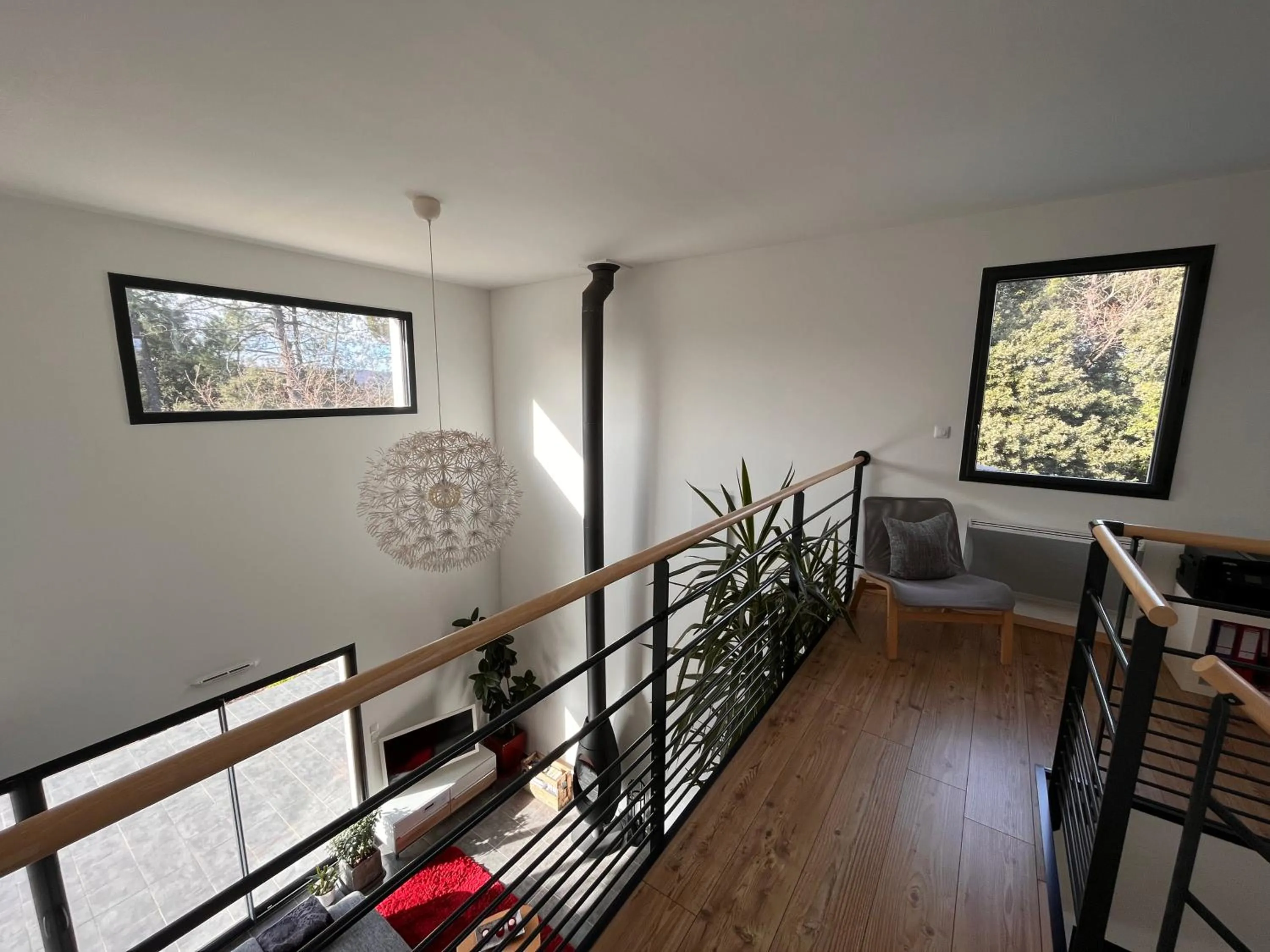 Living room in Du rêve Ô naturel - Maison de vacances entre Gorges de l'Ardèche et Gard