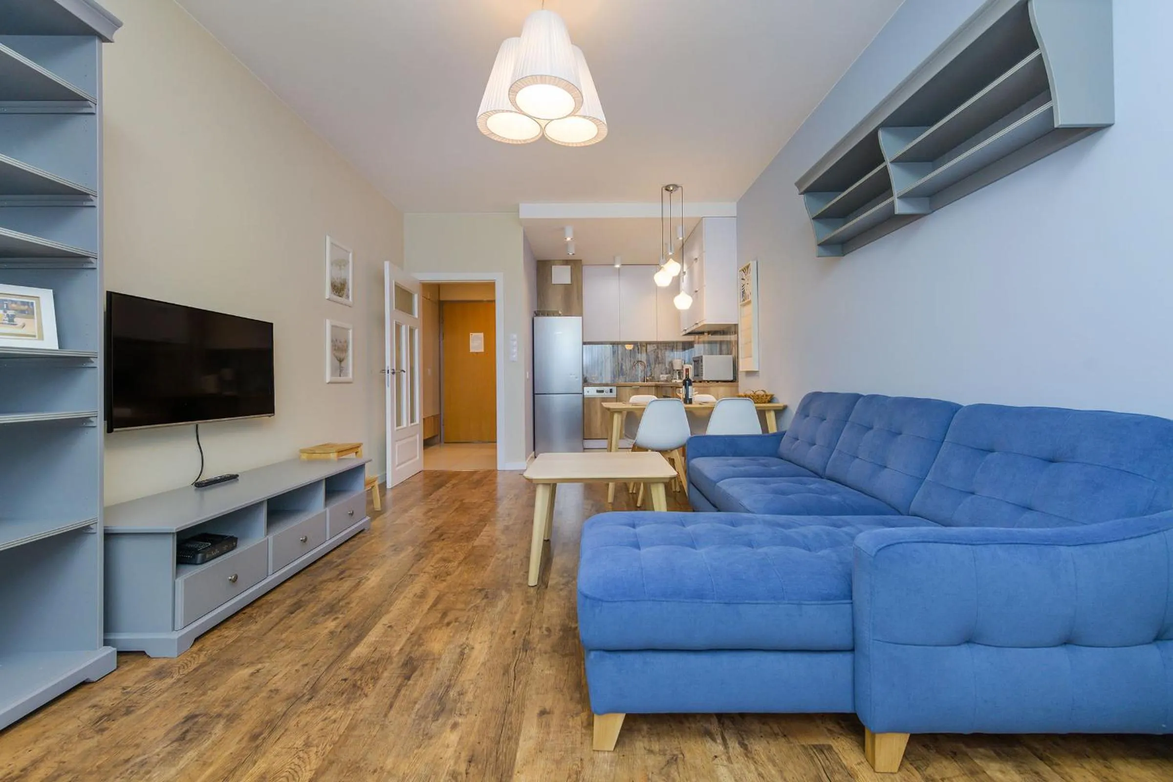 TV and multimedia in Apartament La Vita Nadmorski