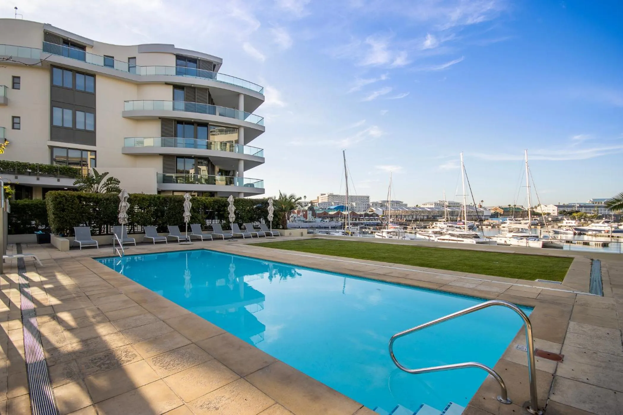 Swimming pool in Waterfront Village