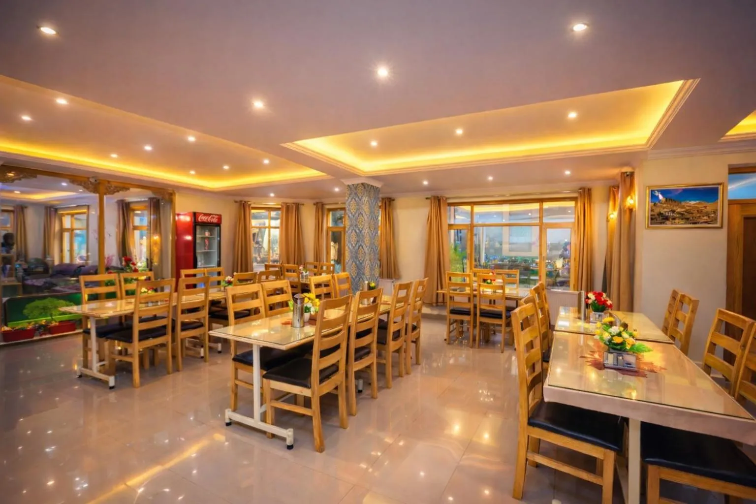 Dining area in Royal Holiday Ladakh