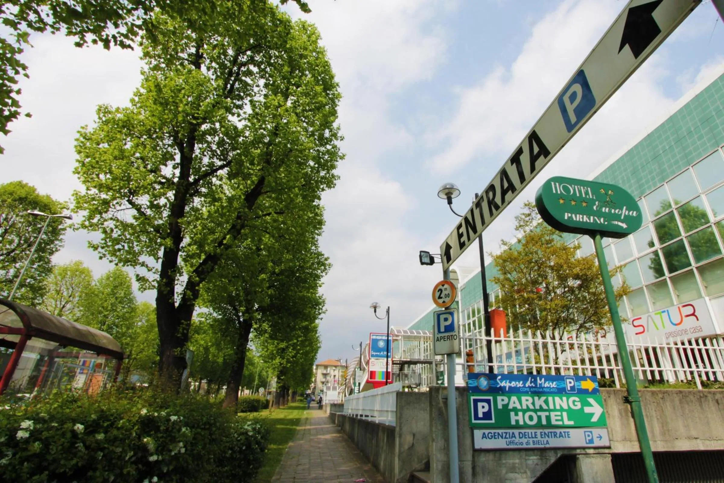 Property building in Hotel Europa