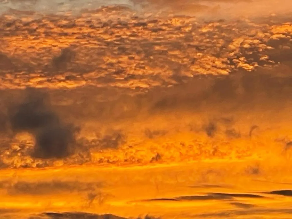 Sunset in Bybrook Barn Bed & Breakfast