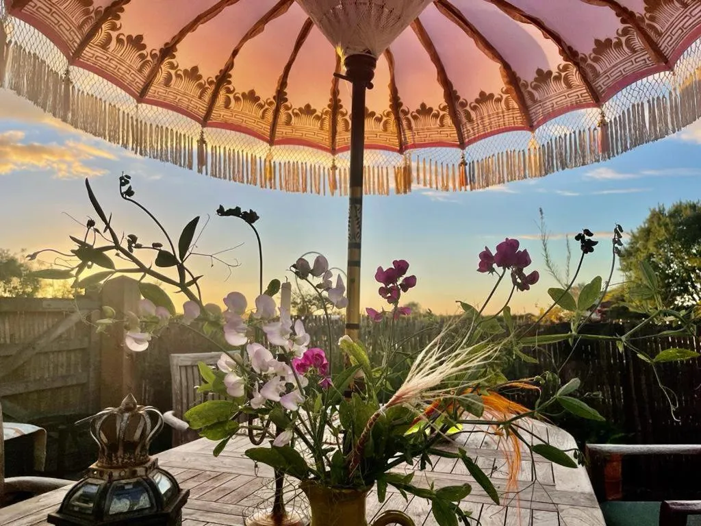 Patio in Bybrook Barn Bed & Breakfast