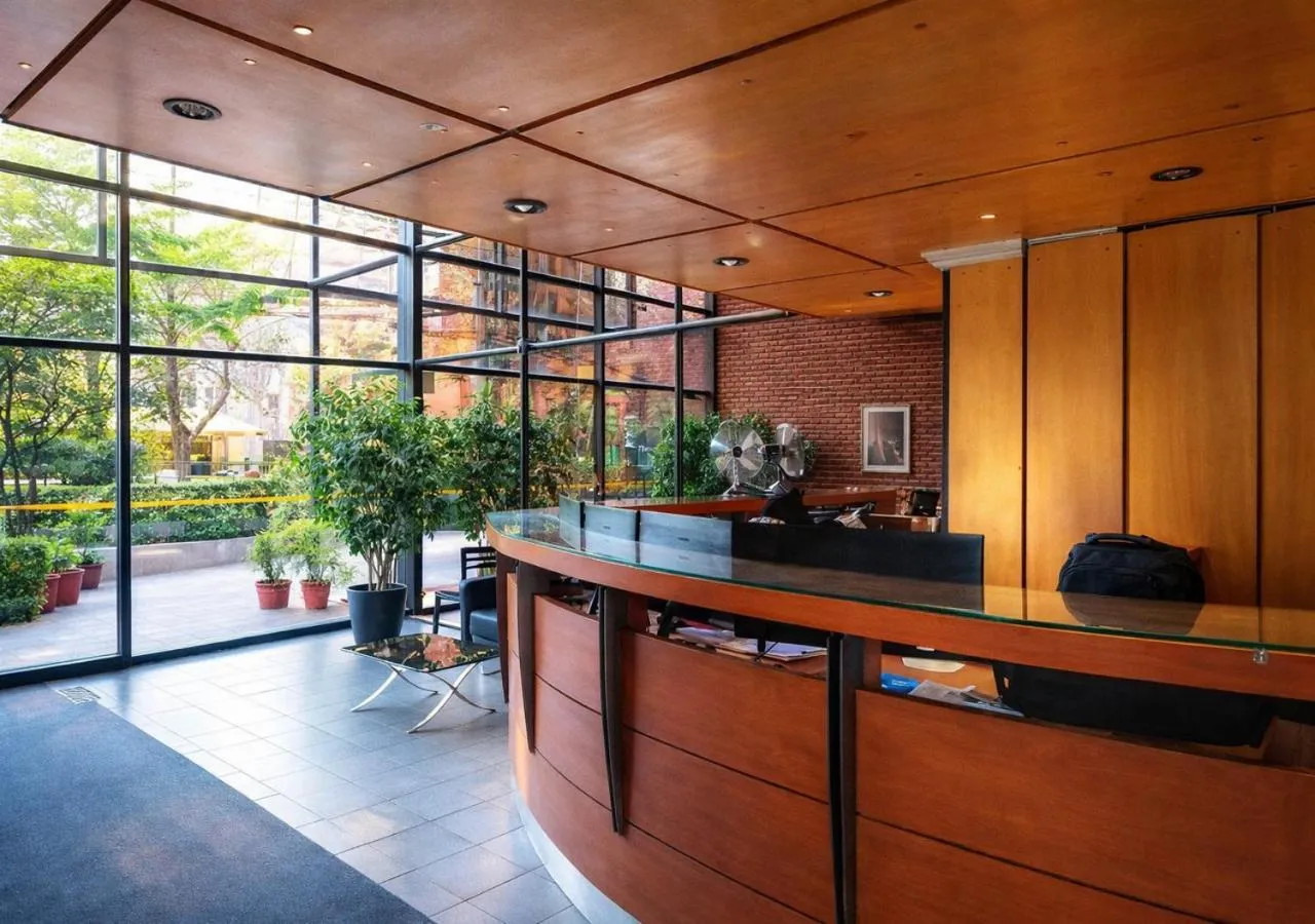 Lobby or reception in Apartamentos Costanera Centre