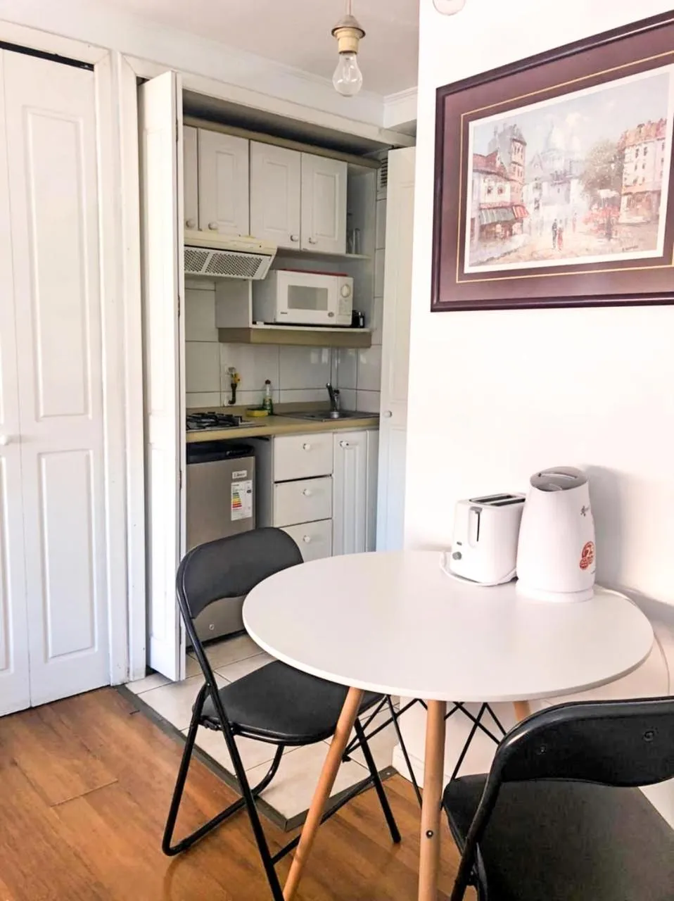 Dining area in Apartamentos Costanera Centre