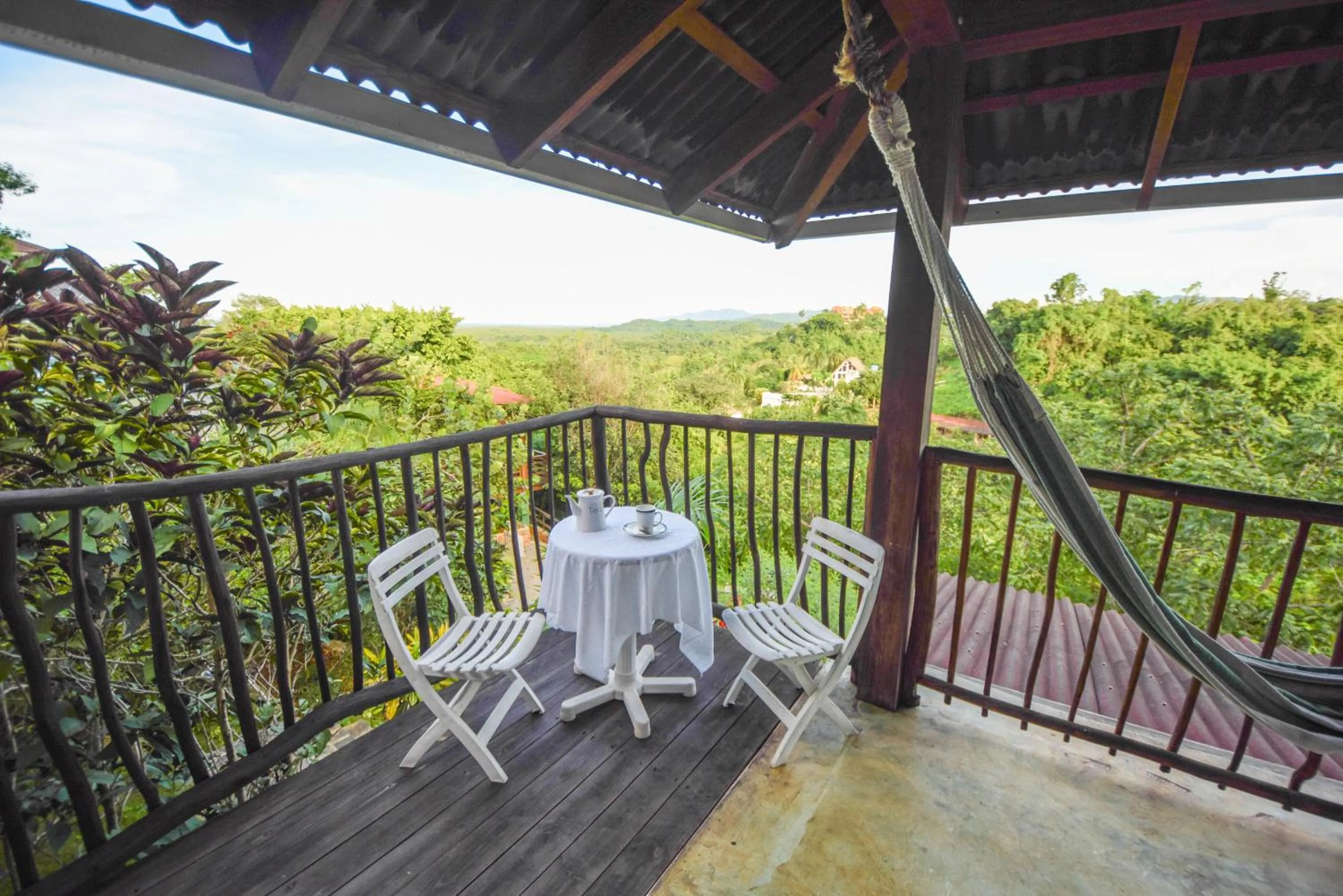 Balcony/Terrace in Clave Verde Ecolodge