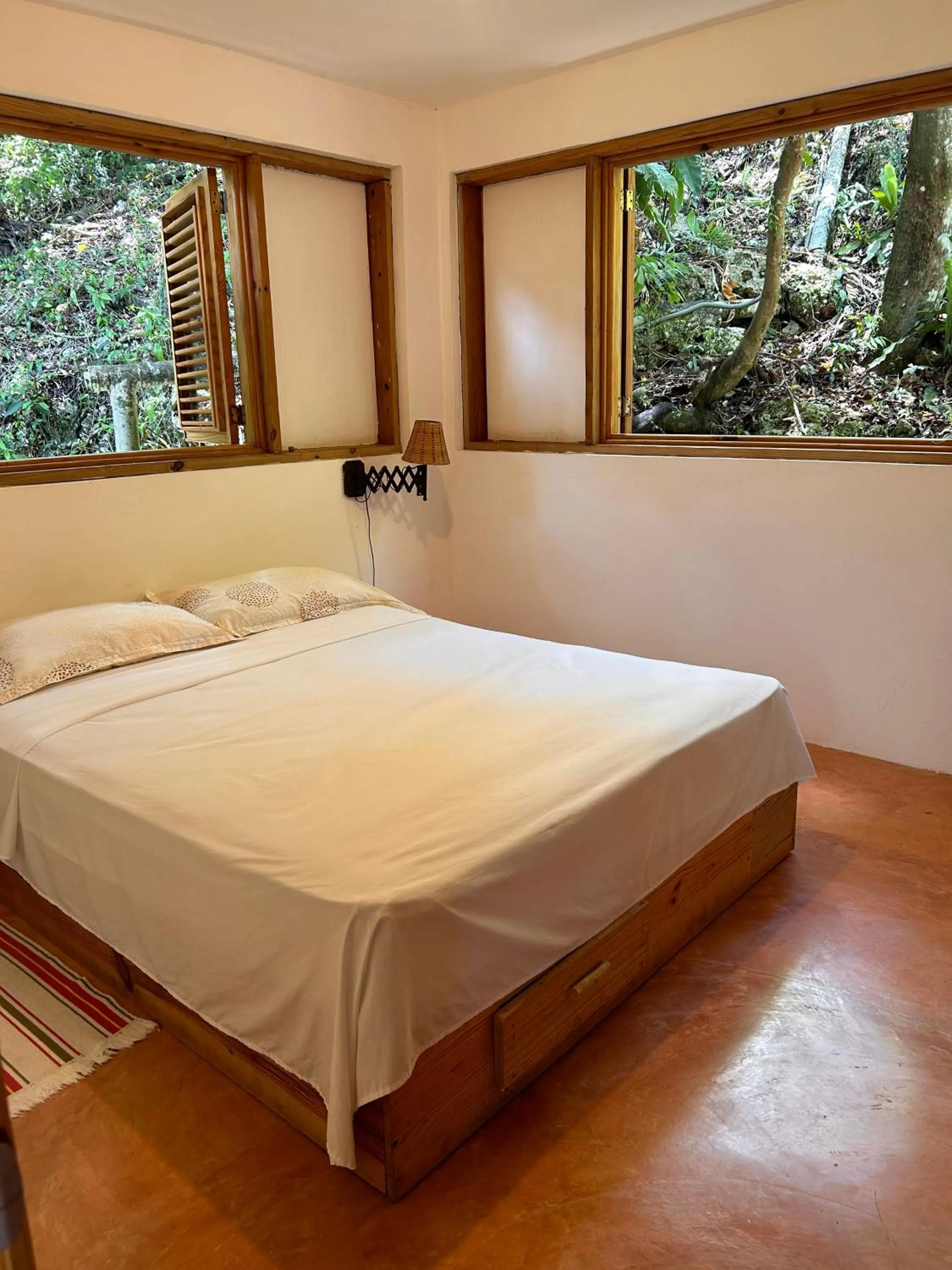 Bed in Clave Verde Ecolodge