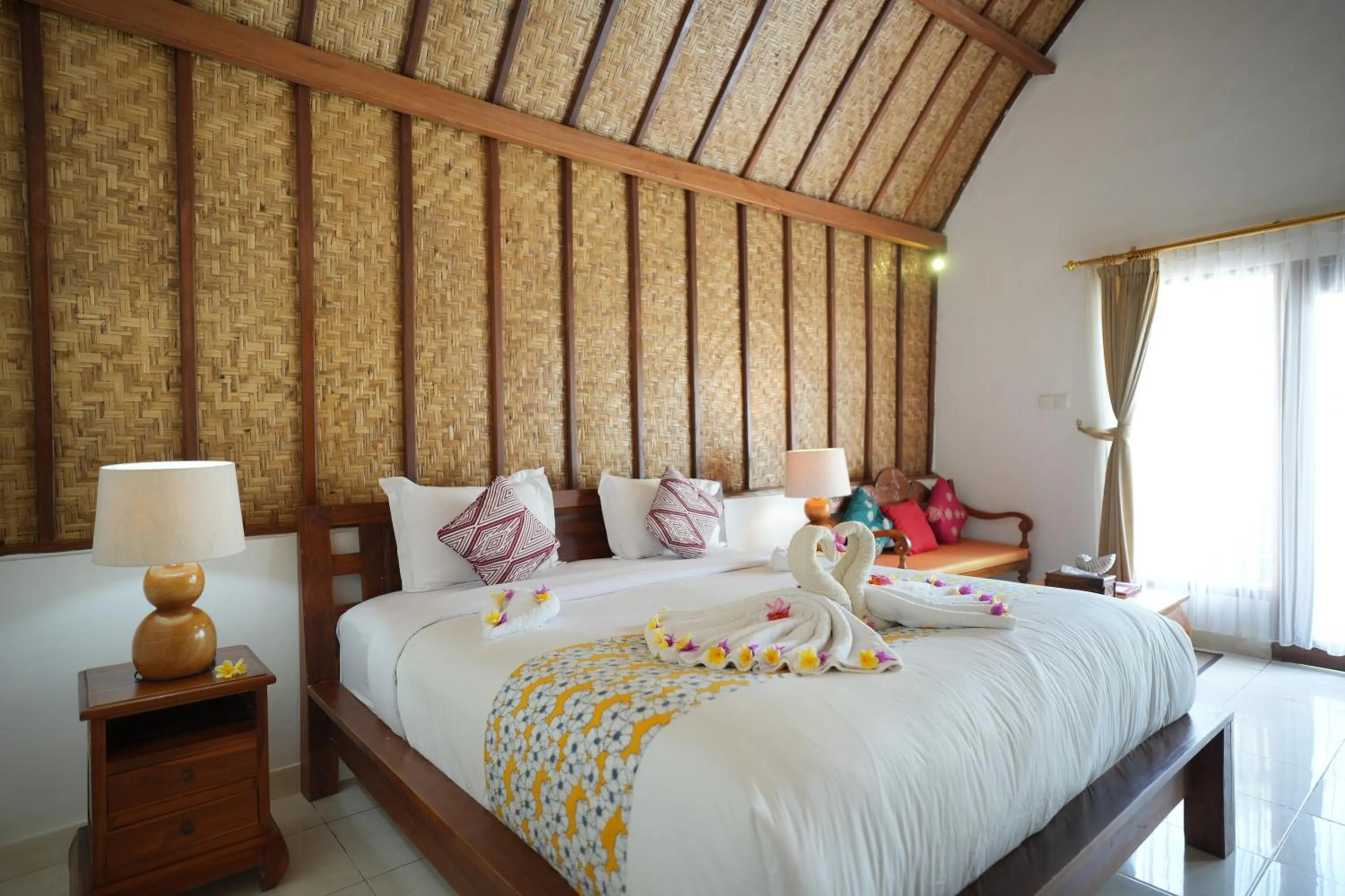 Bed in Coco Resort Penida