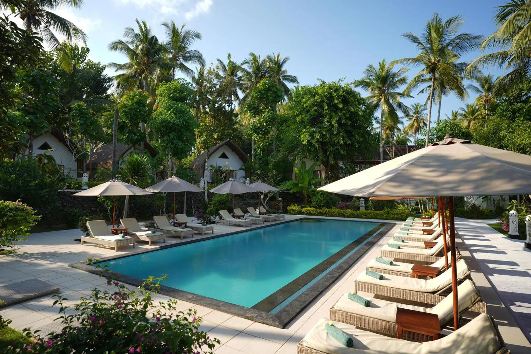 Swimming pool in Coco Resort Penida