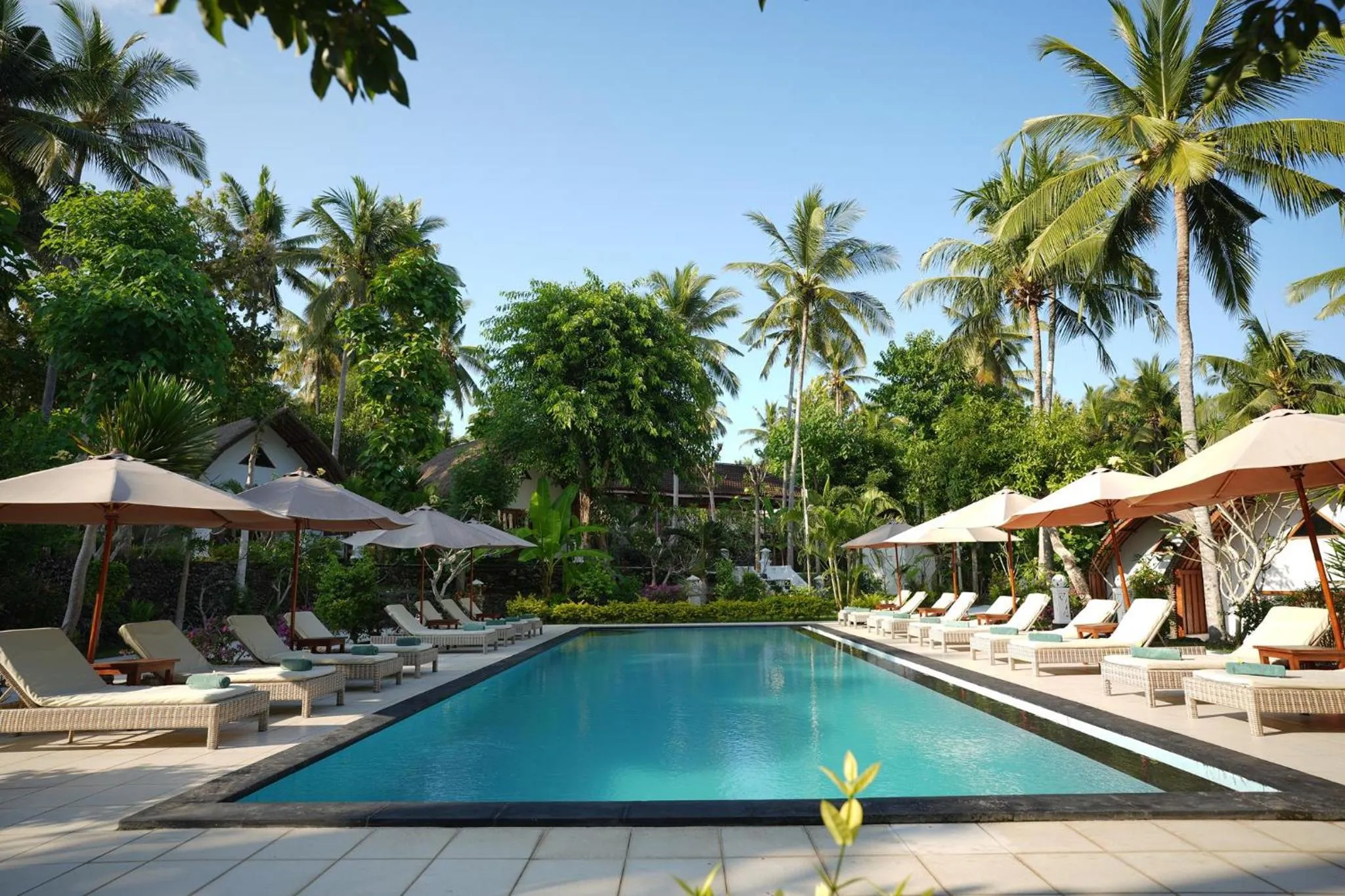 Swimming pool in Coco Resort Penida
