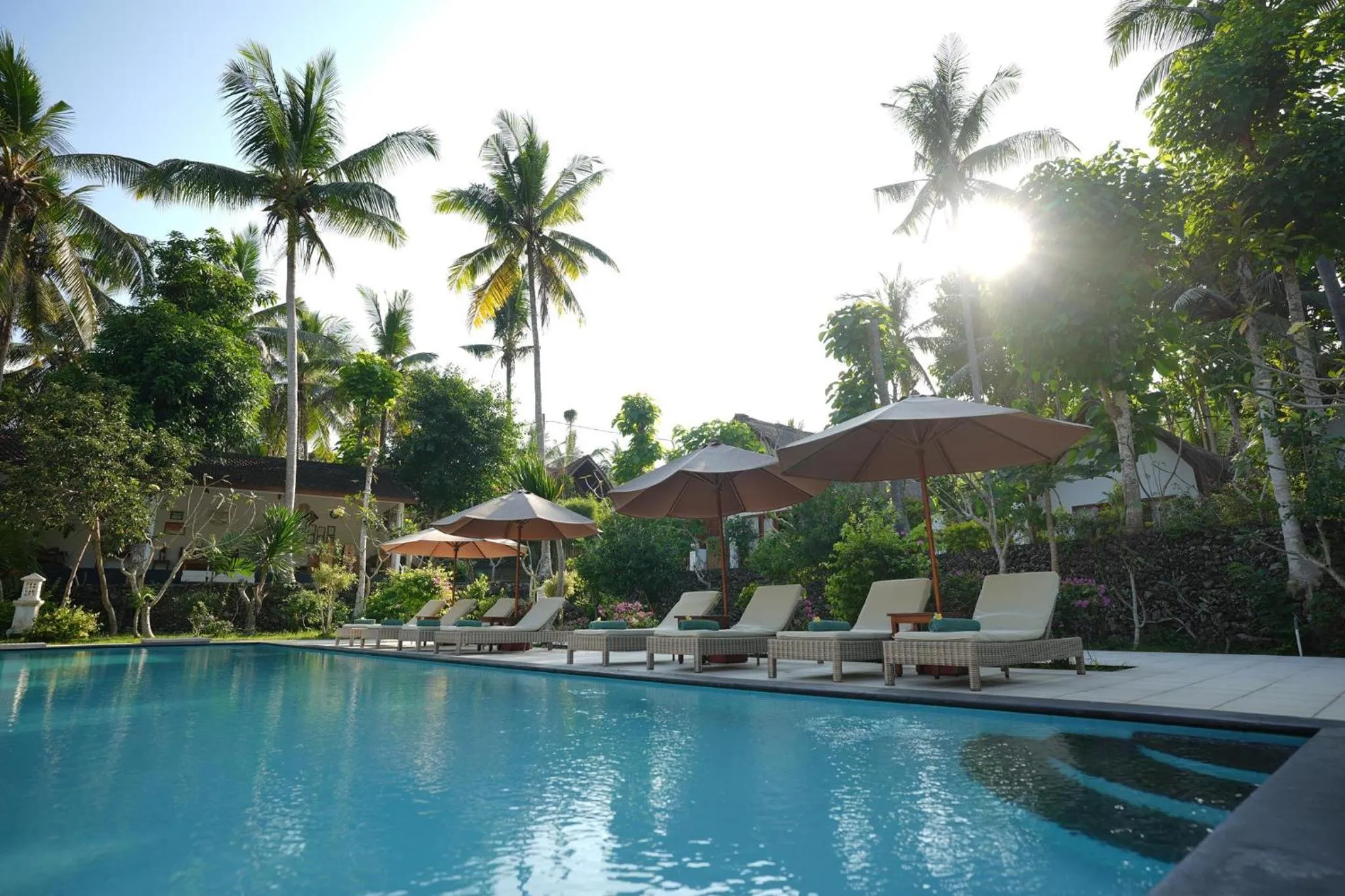 Swimming pool in Coco Resort Penida