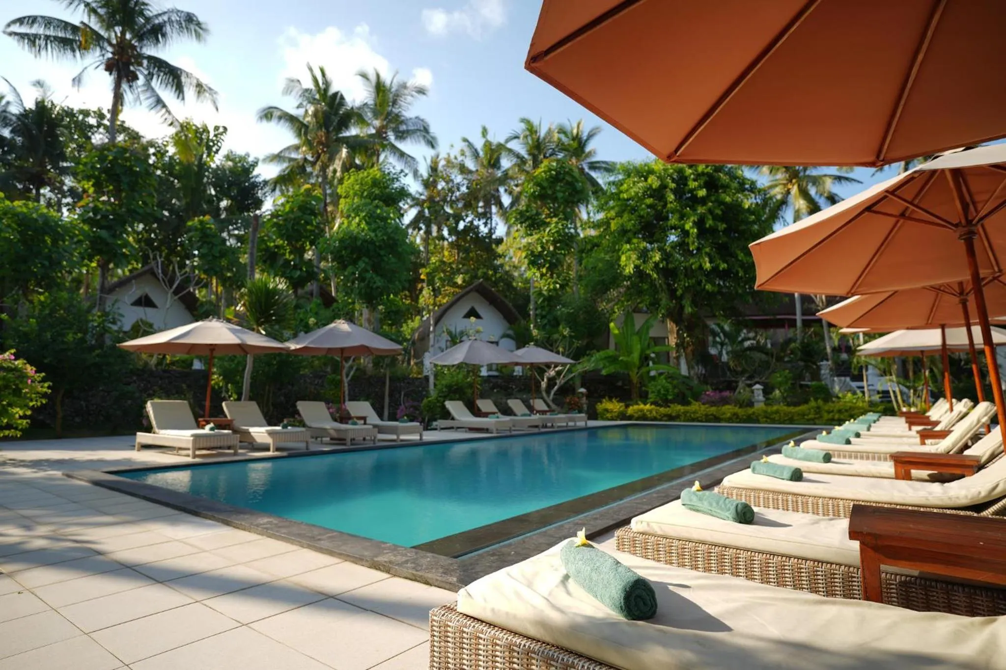 Swimming pool in Coco Resort Penida
