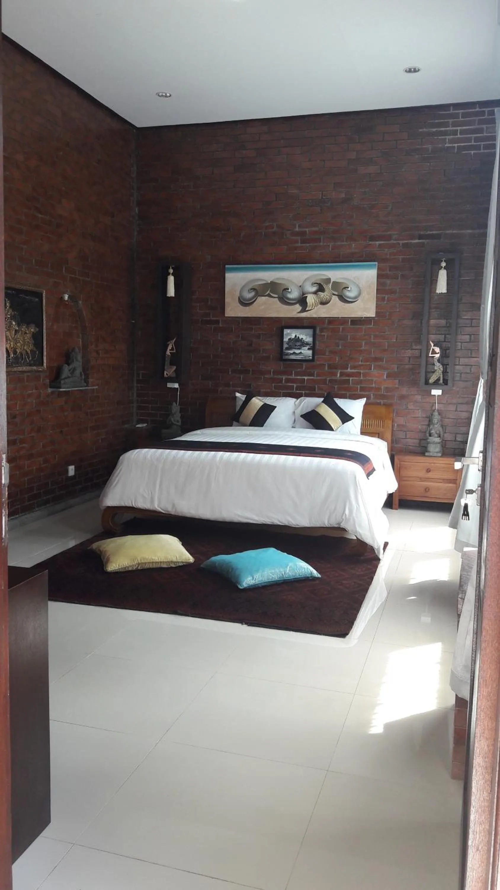 Patio, Bed in Astana Swaha Villa