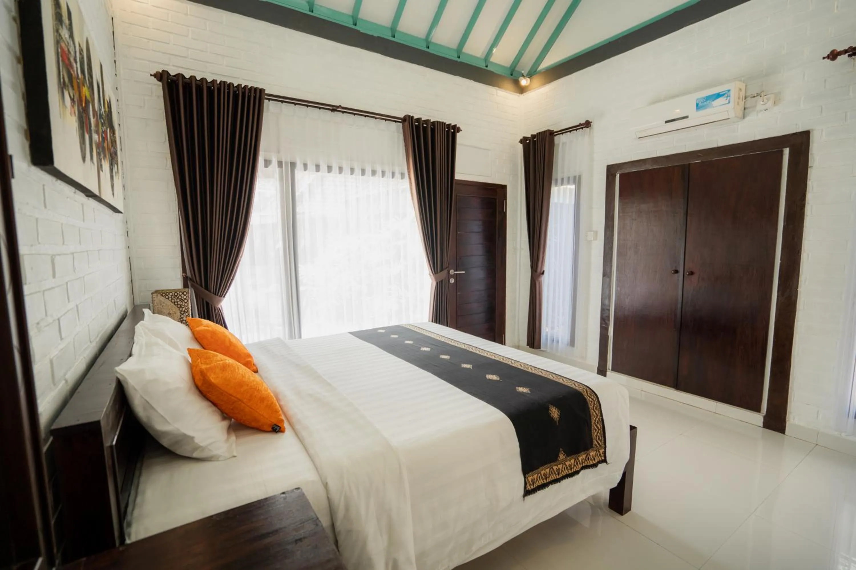 Bed in Astana Swaha Villa