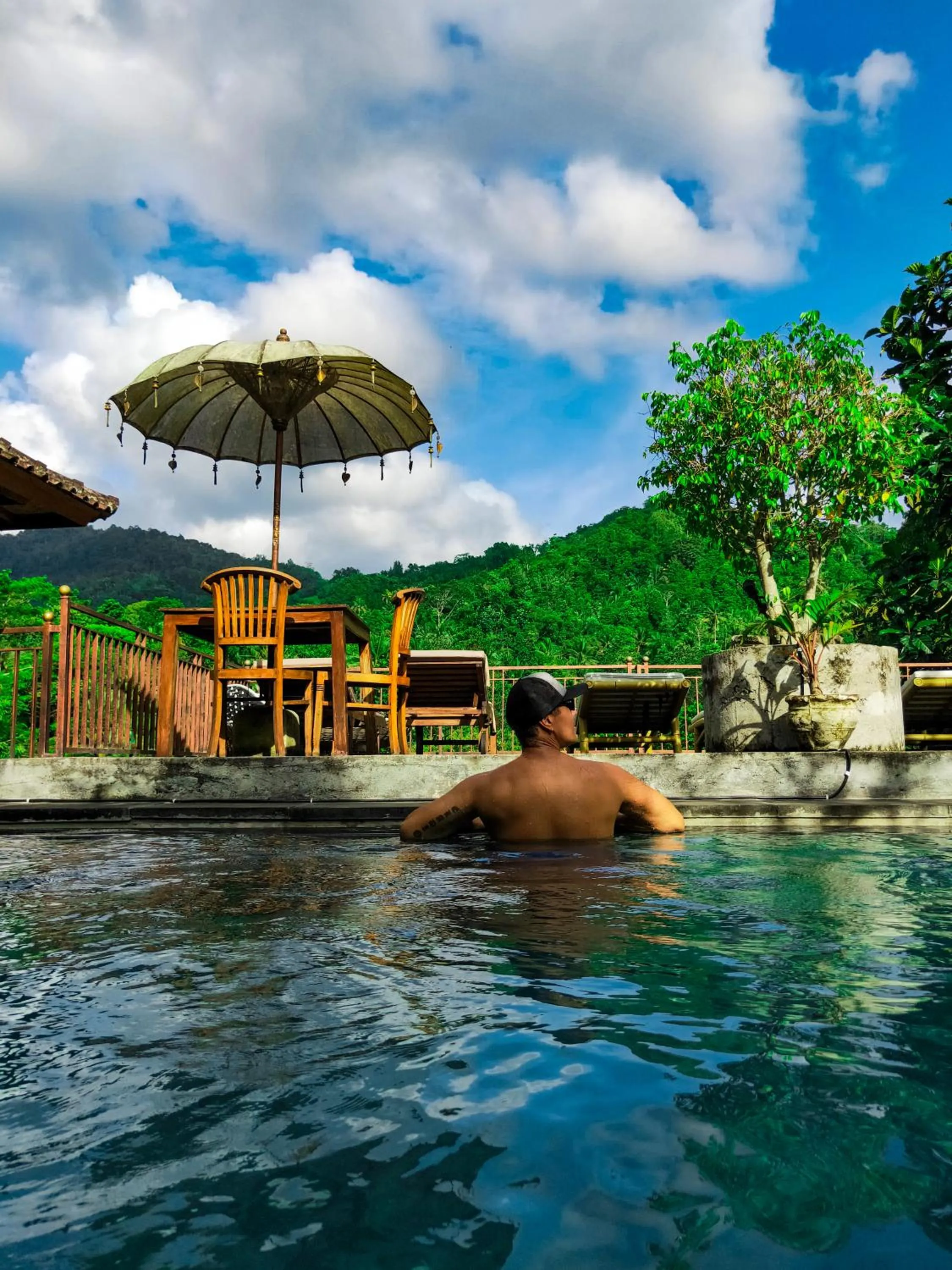 Mountain view in Astana Swaha Villa