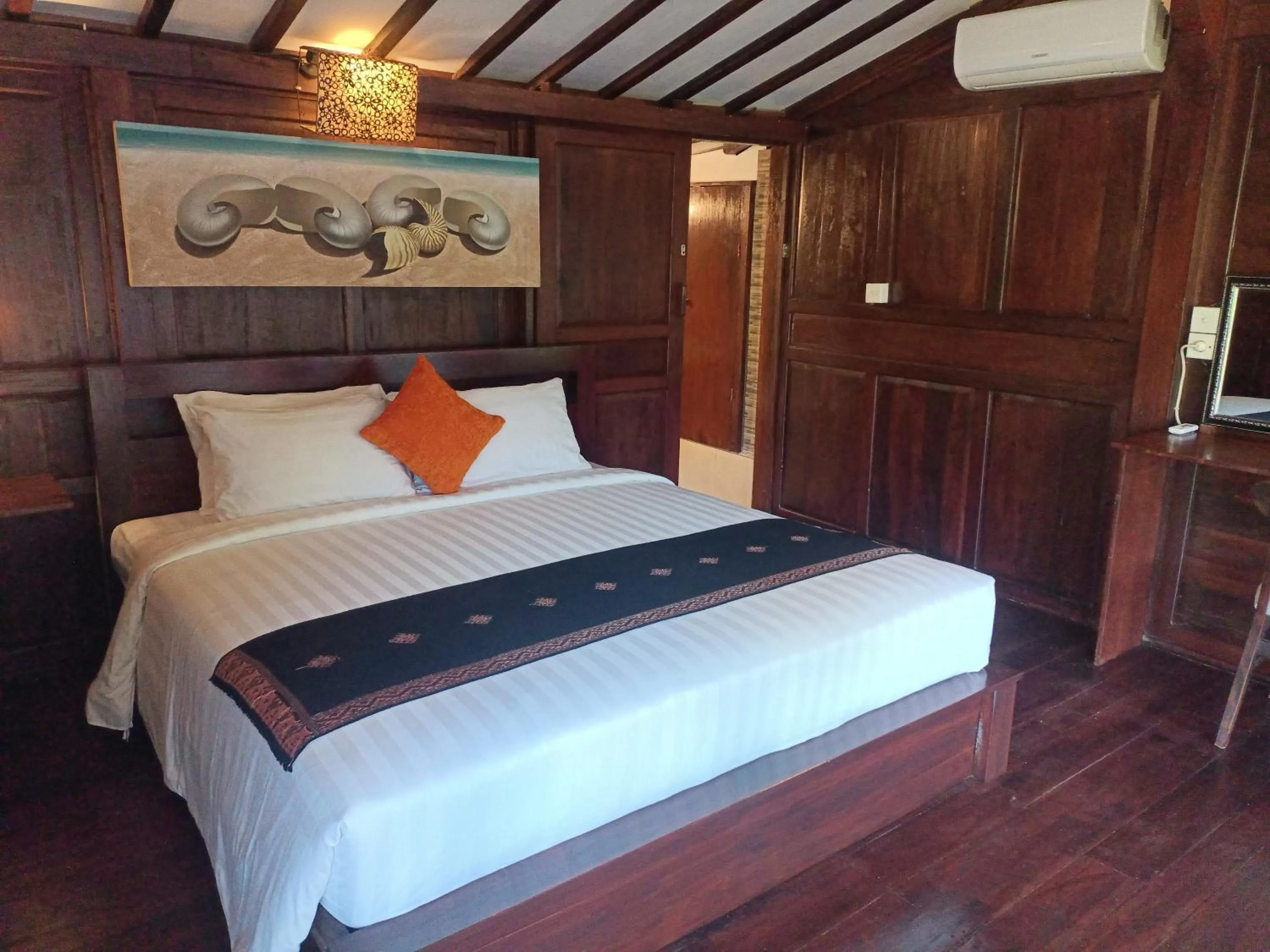 Bed in Astana Swaha Villa