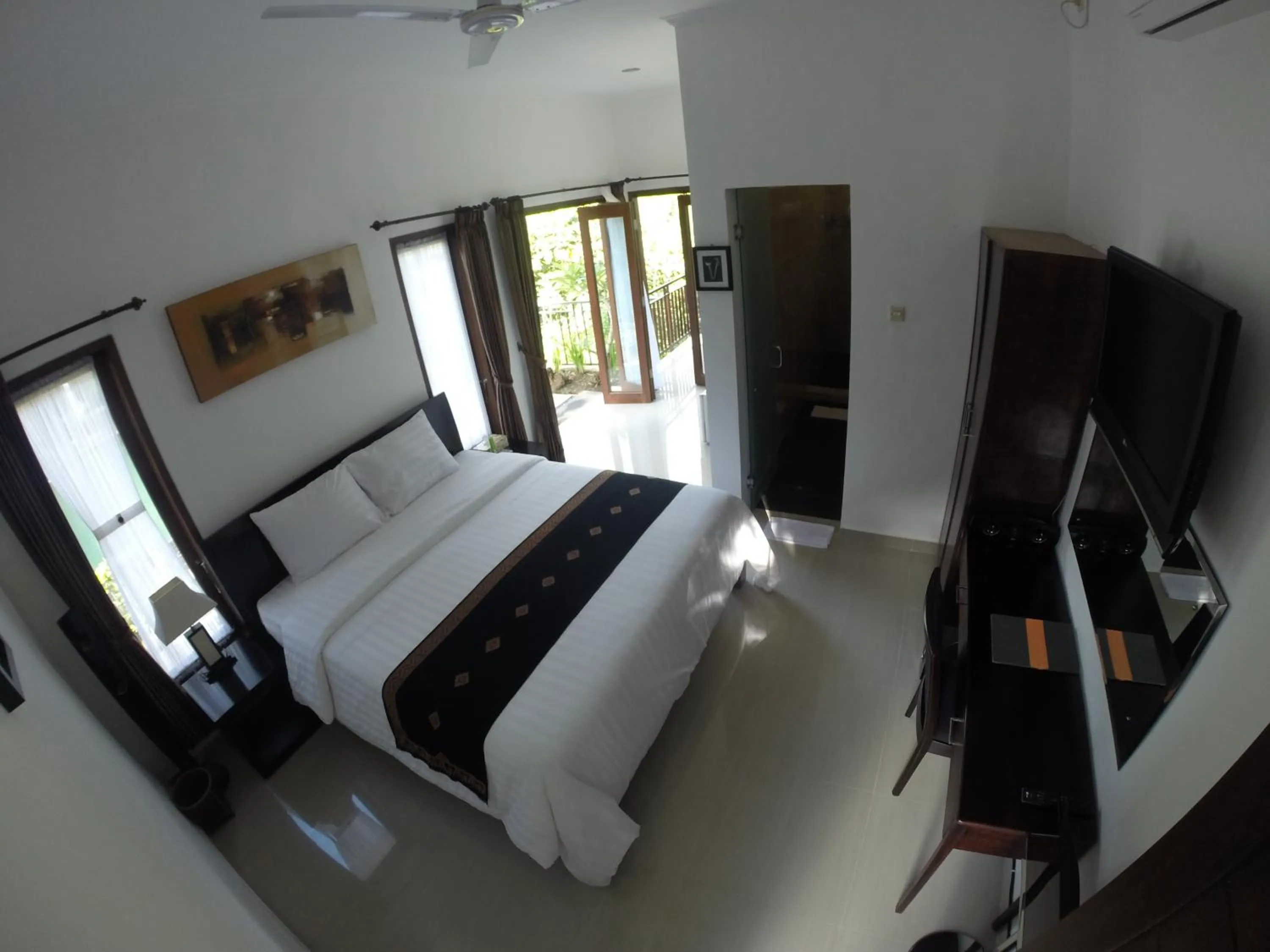 Shower, Bed in Astana Swaha Villa