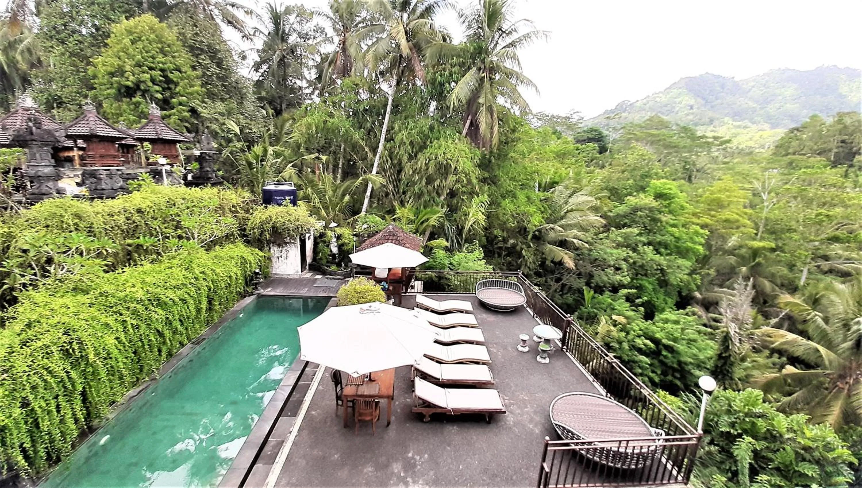 Bird's eye view in Astana Swaha Villa