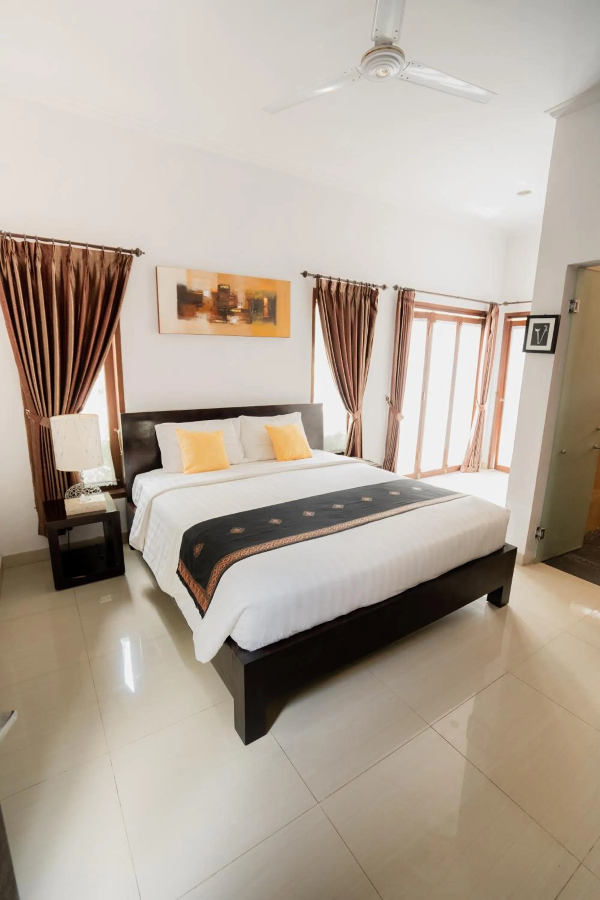 Bed in Astana Swaha Villa