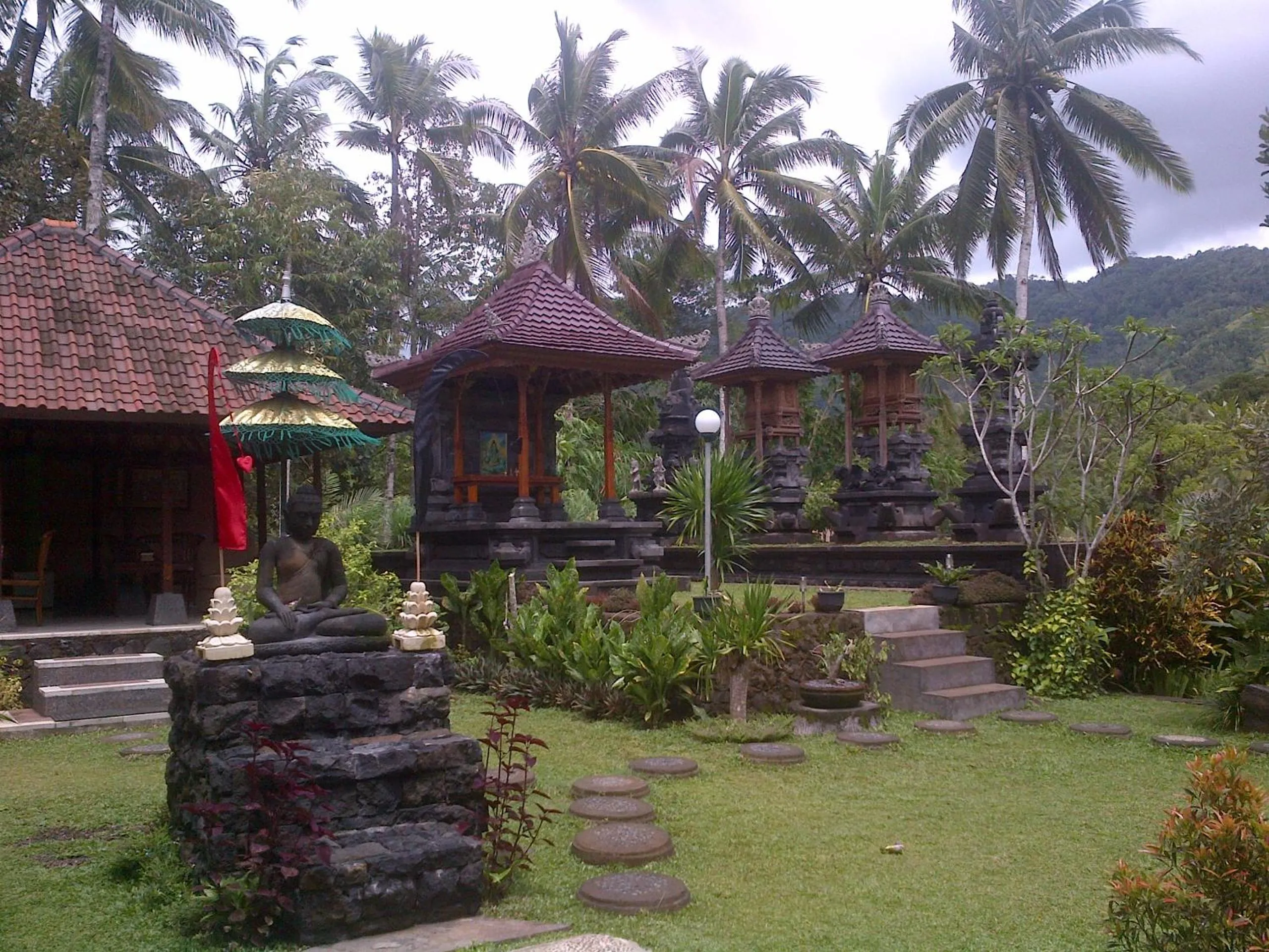 Mountain view in Astana Swaha Villa