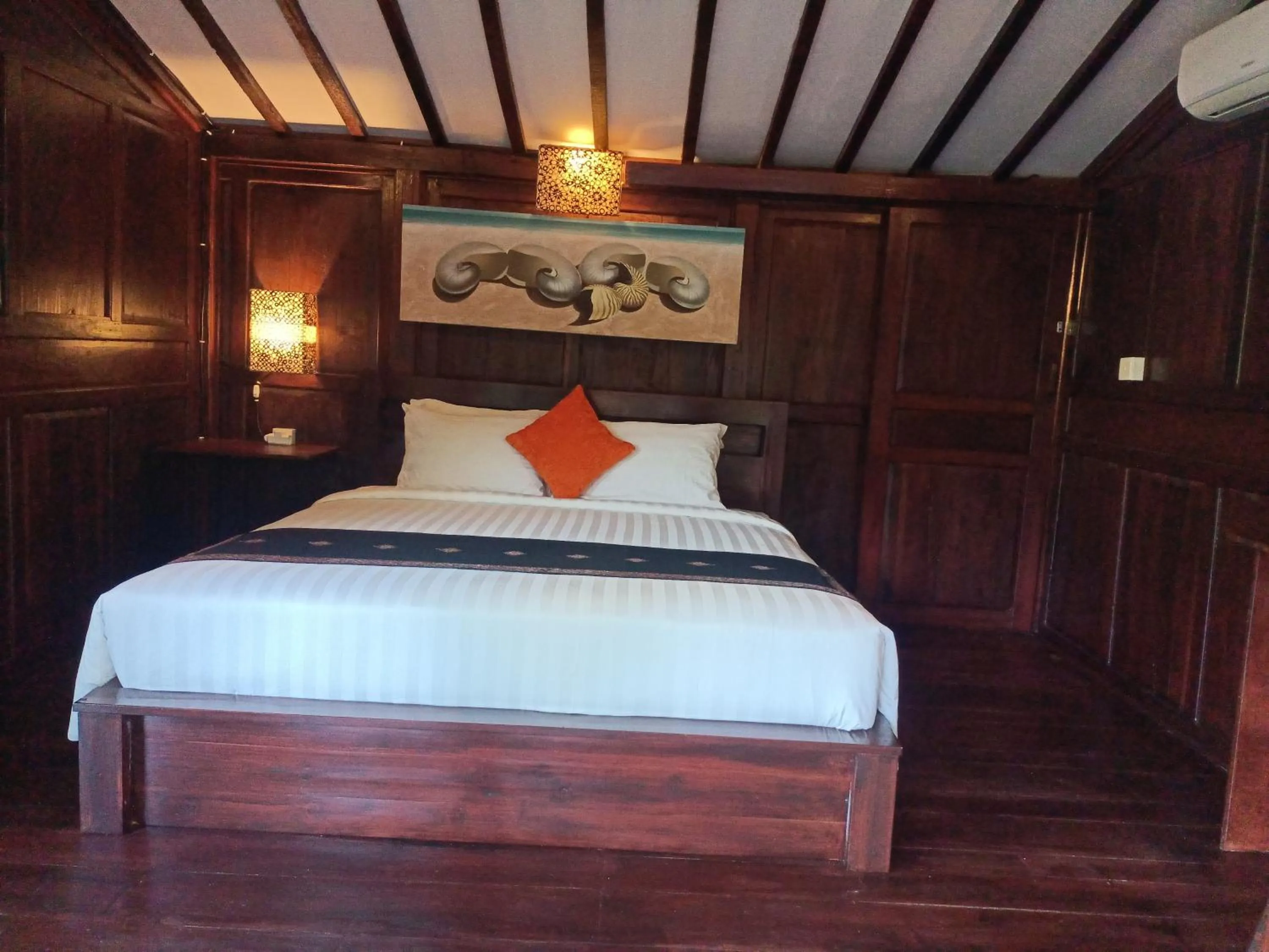 Bed in Astana Swaha Villa