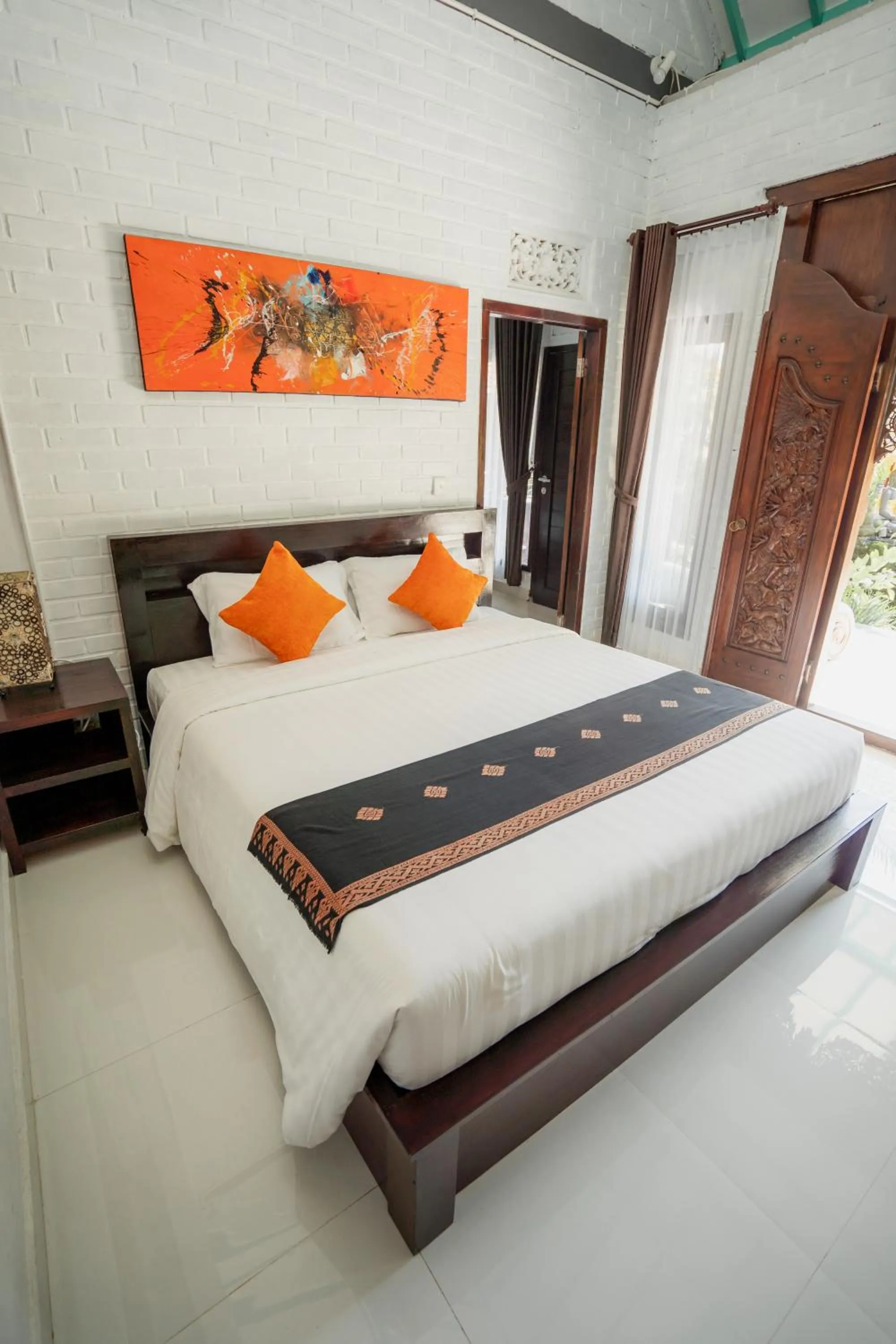 Bed in Astana Swaha Villa