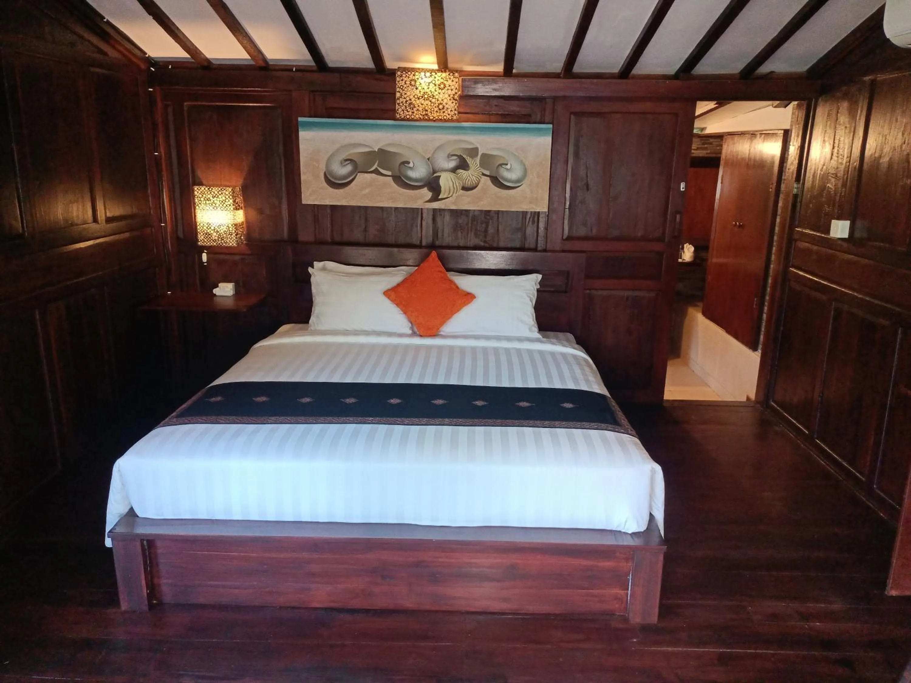 Bed in Astana Swaha Villa