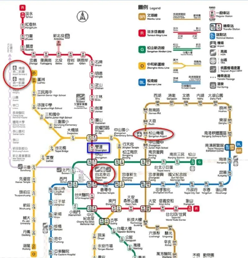 Location in GAWA Hotel