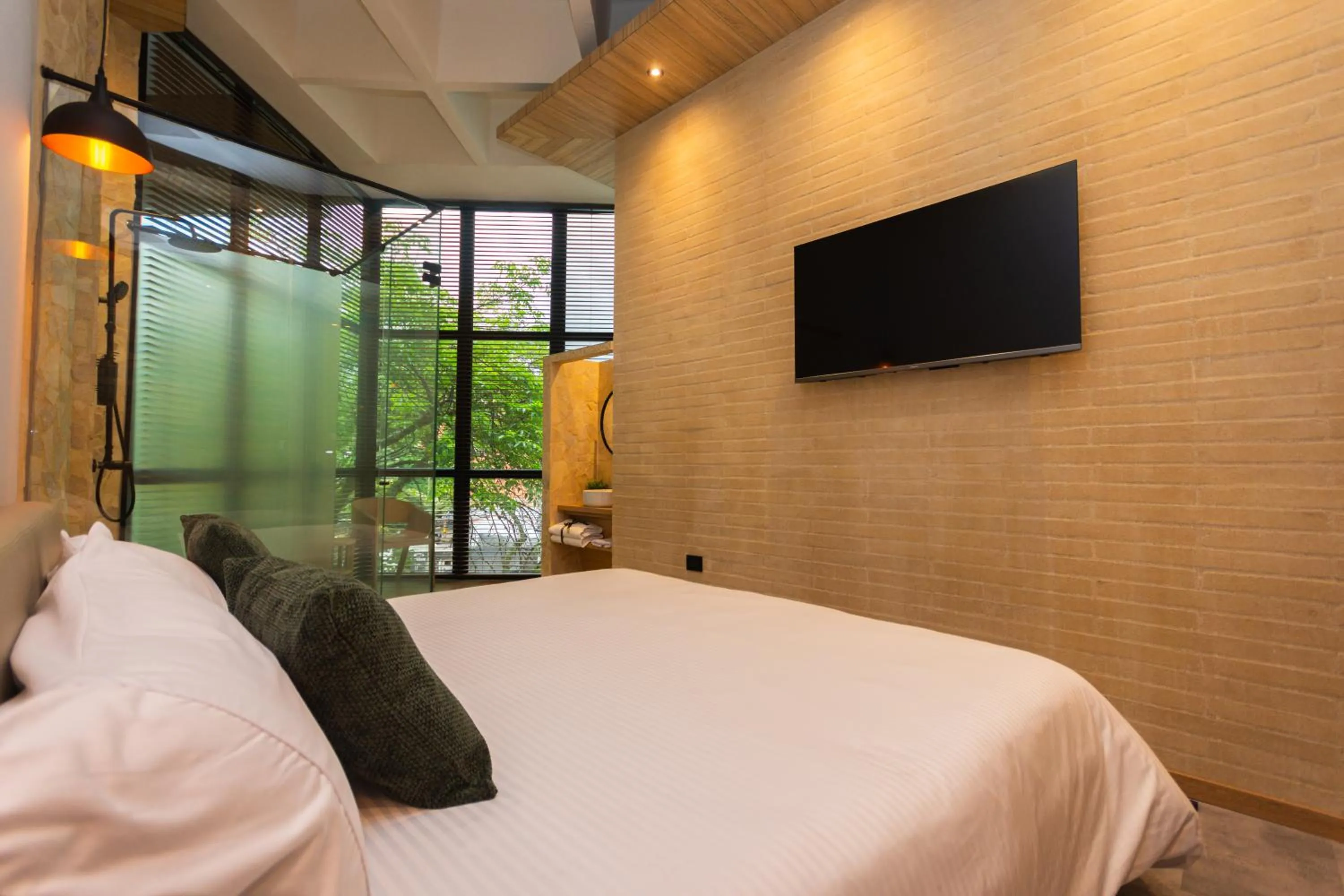 Bed in Hotel Boutique Obelisco