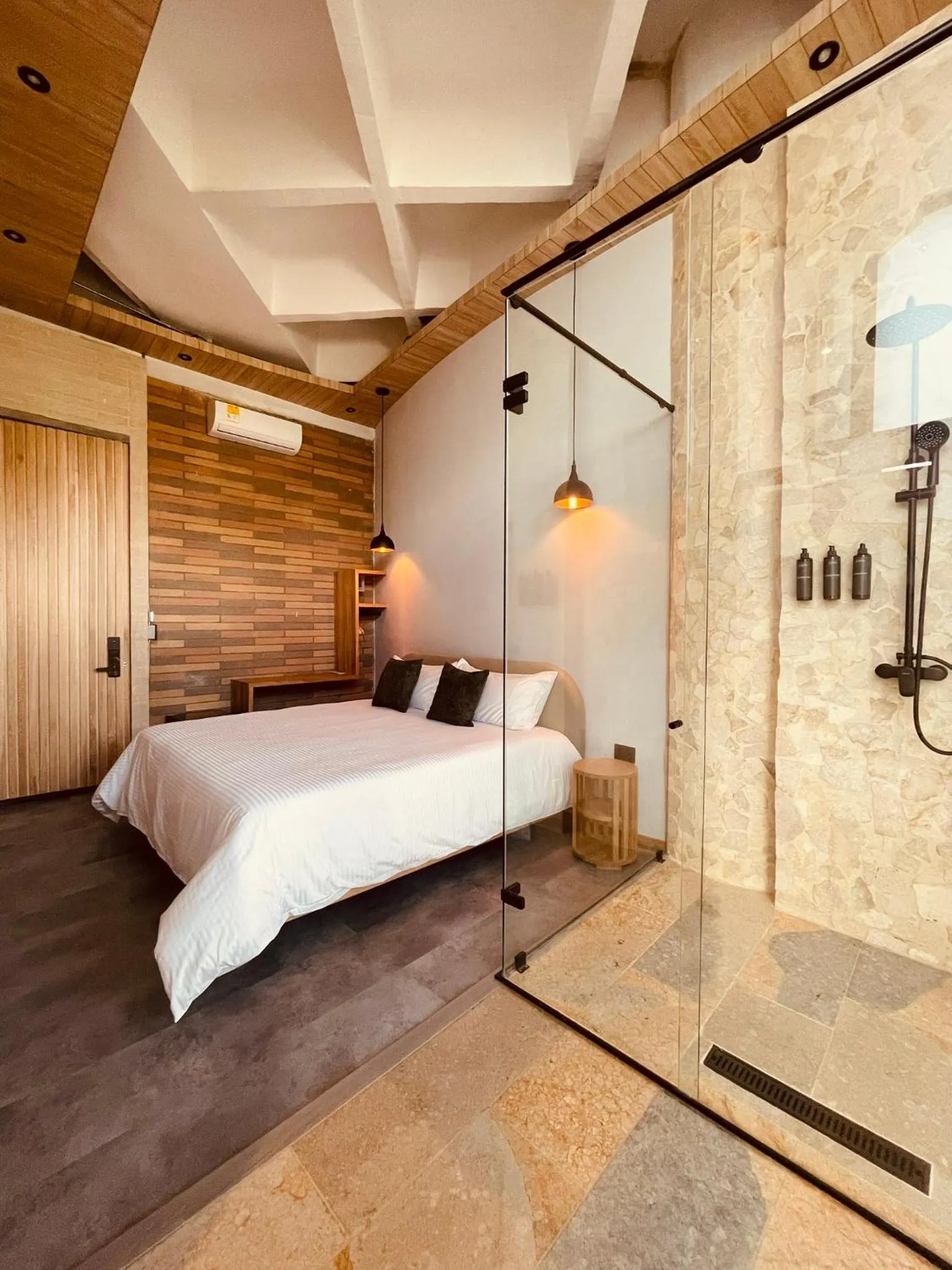 Bathroom, Bed in Hotel Boutique Obelisco