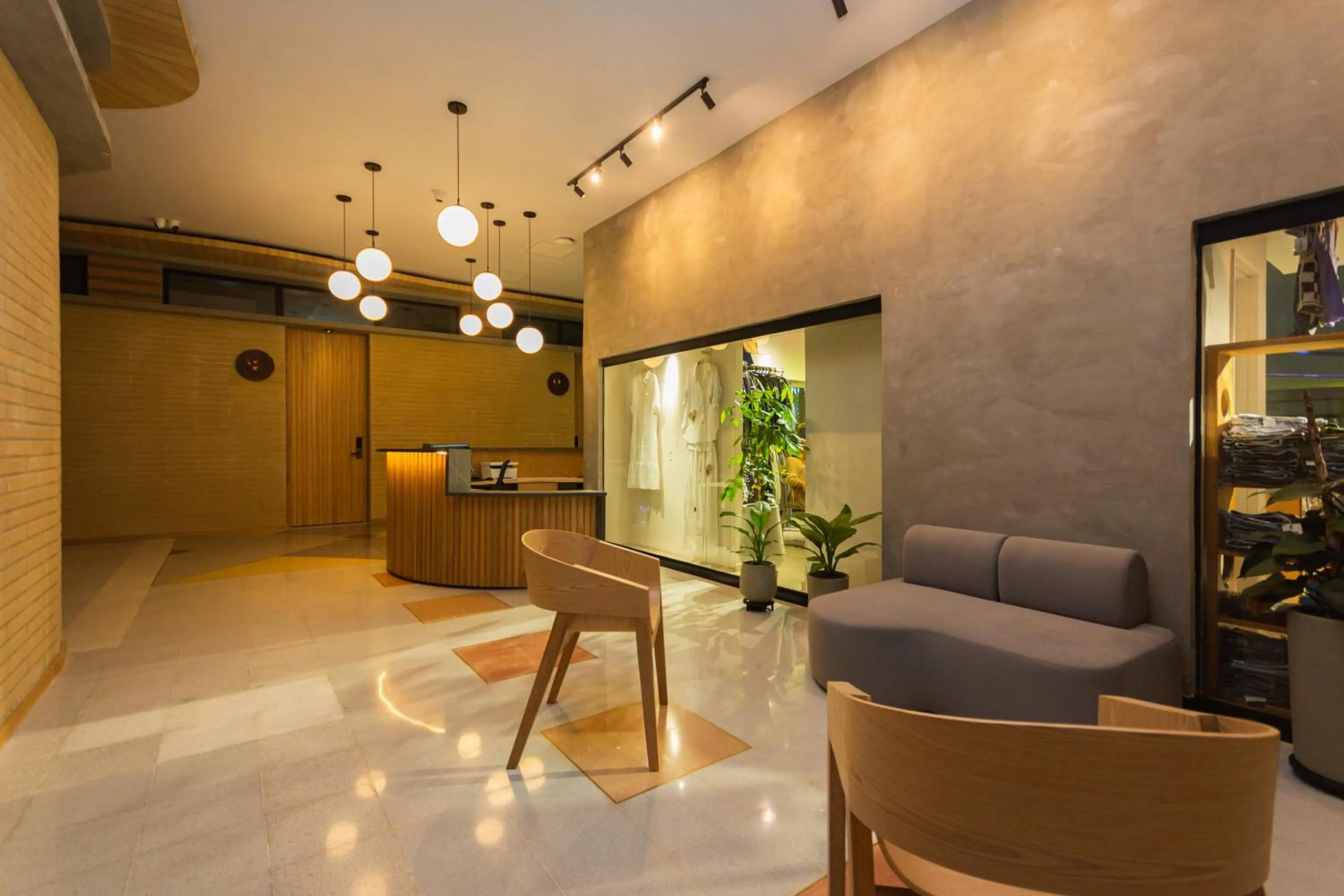 Living room in Hotel Boutique Obelisco