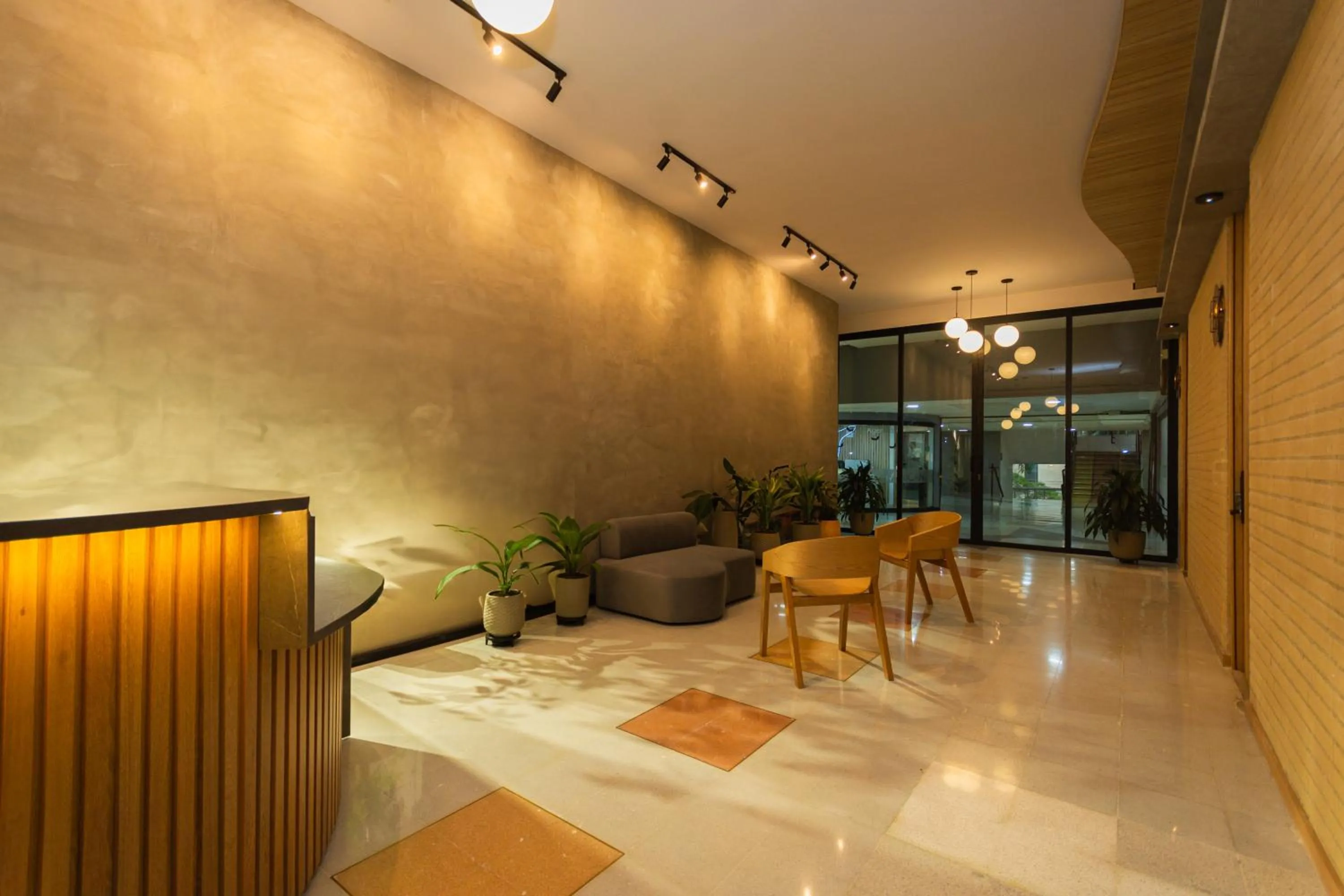 Living room in Hotel Boutique Obelisco