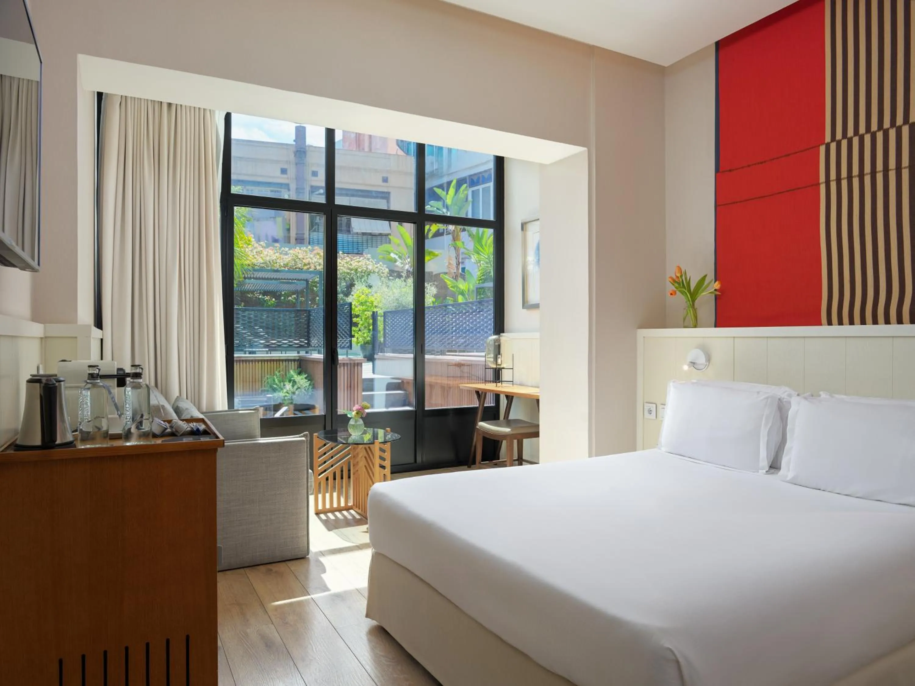 Bedroom, Bed in H10 Cubik 4* Sup