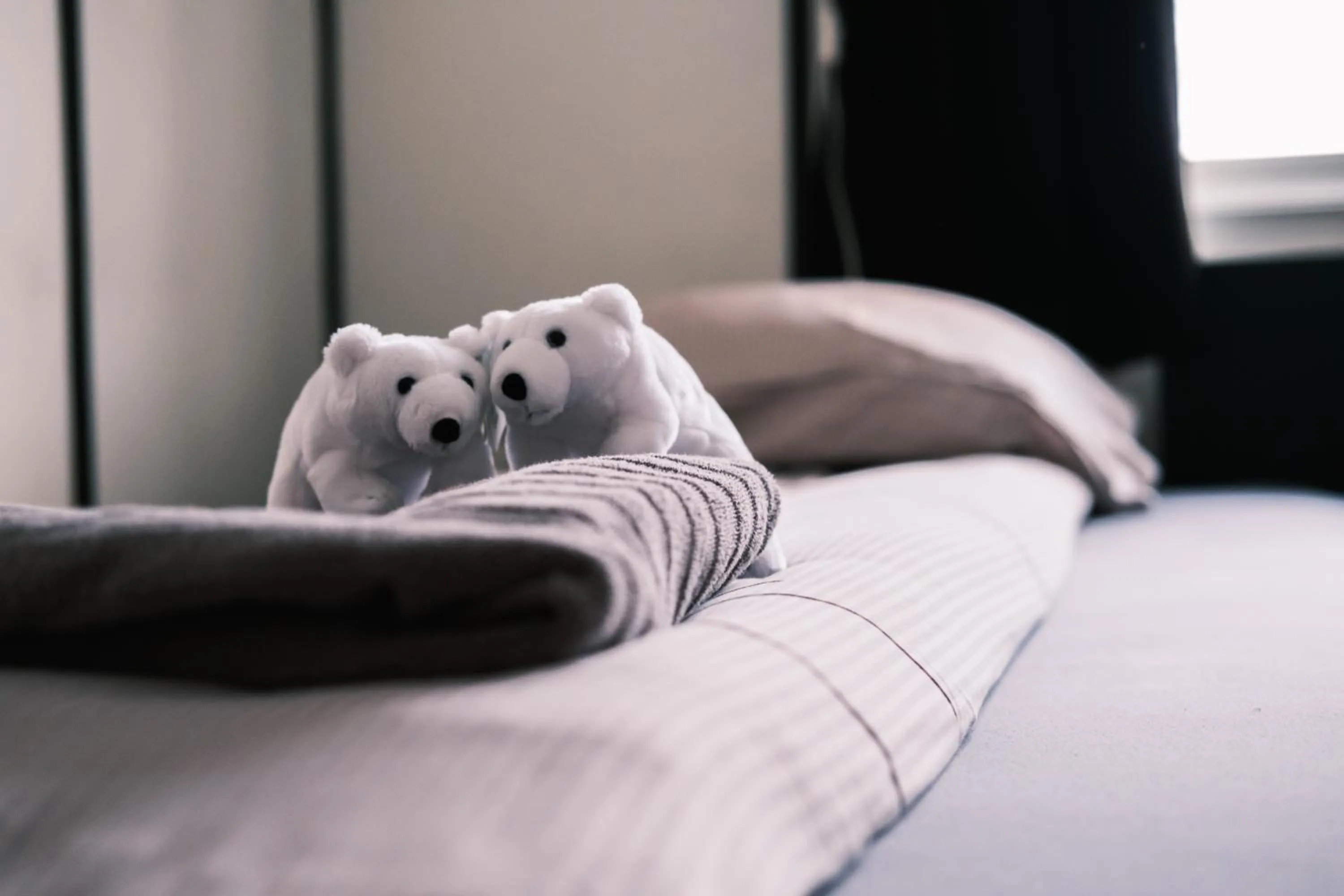 Bed in Gjestehuset 102