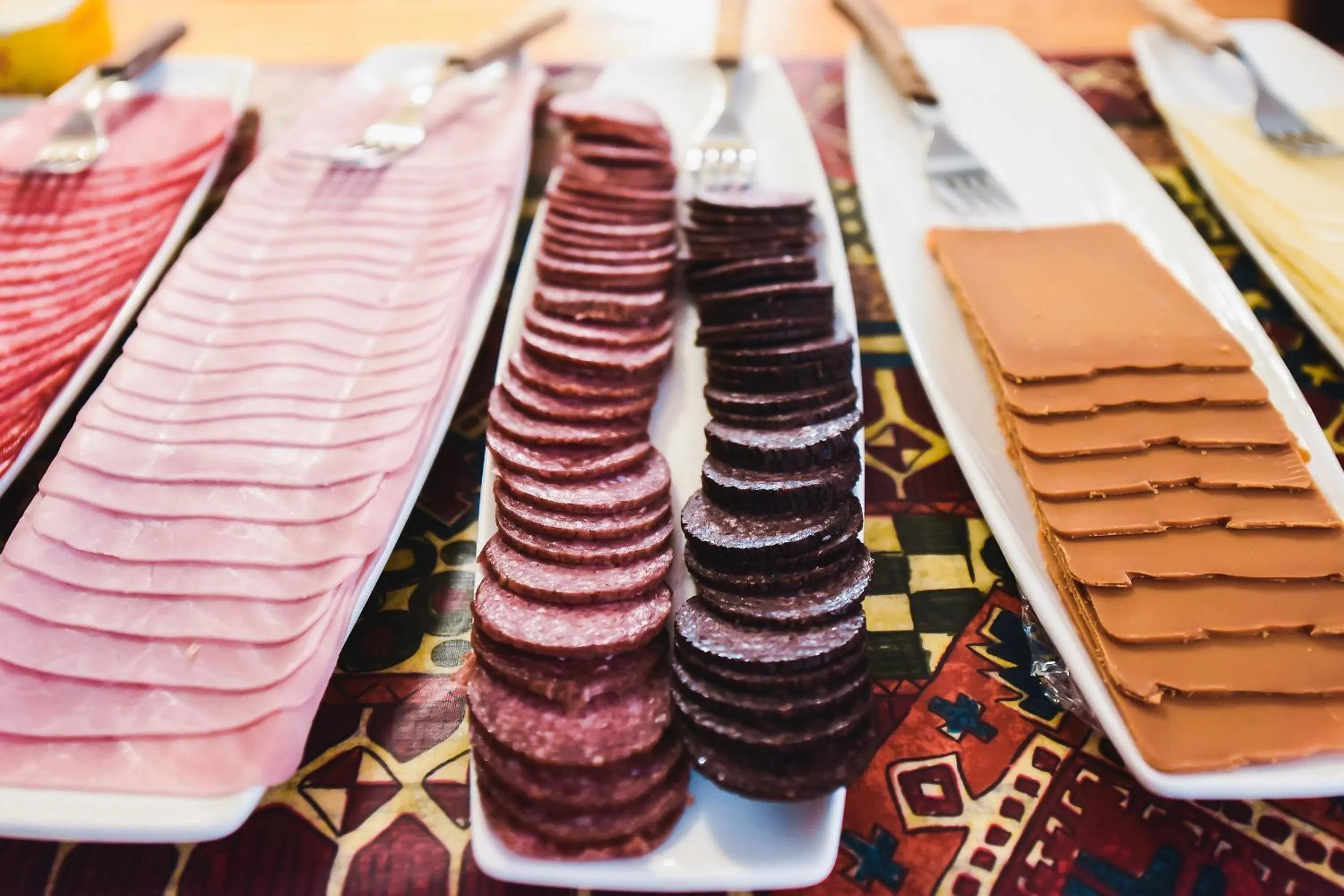 Continental breakfast in Gjestehuset 102
