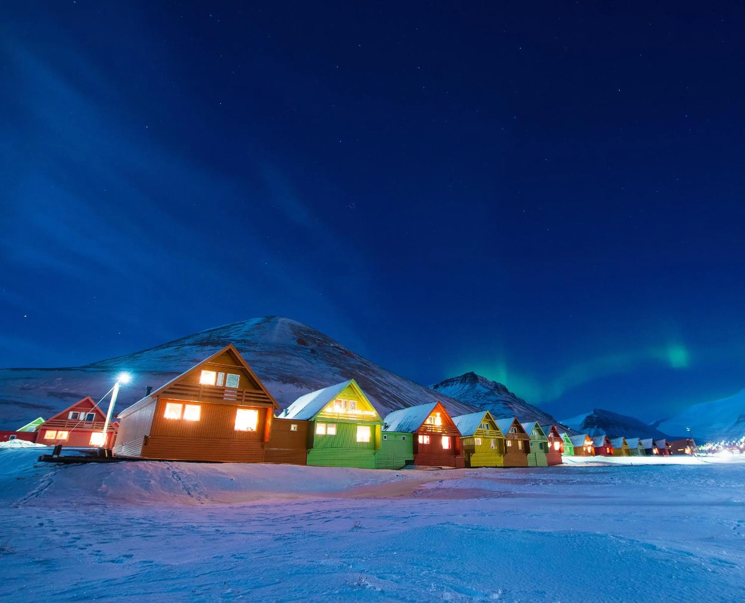 Natural landscape in Gjestehuset 102