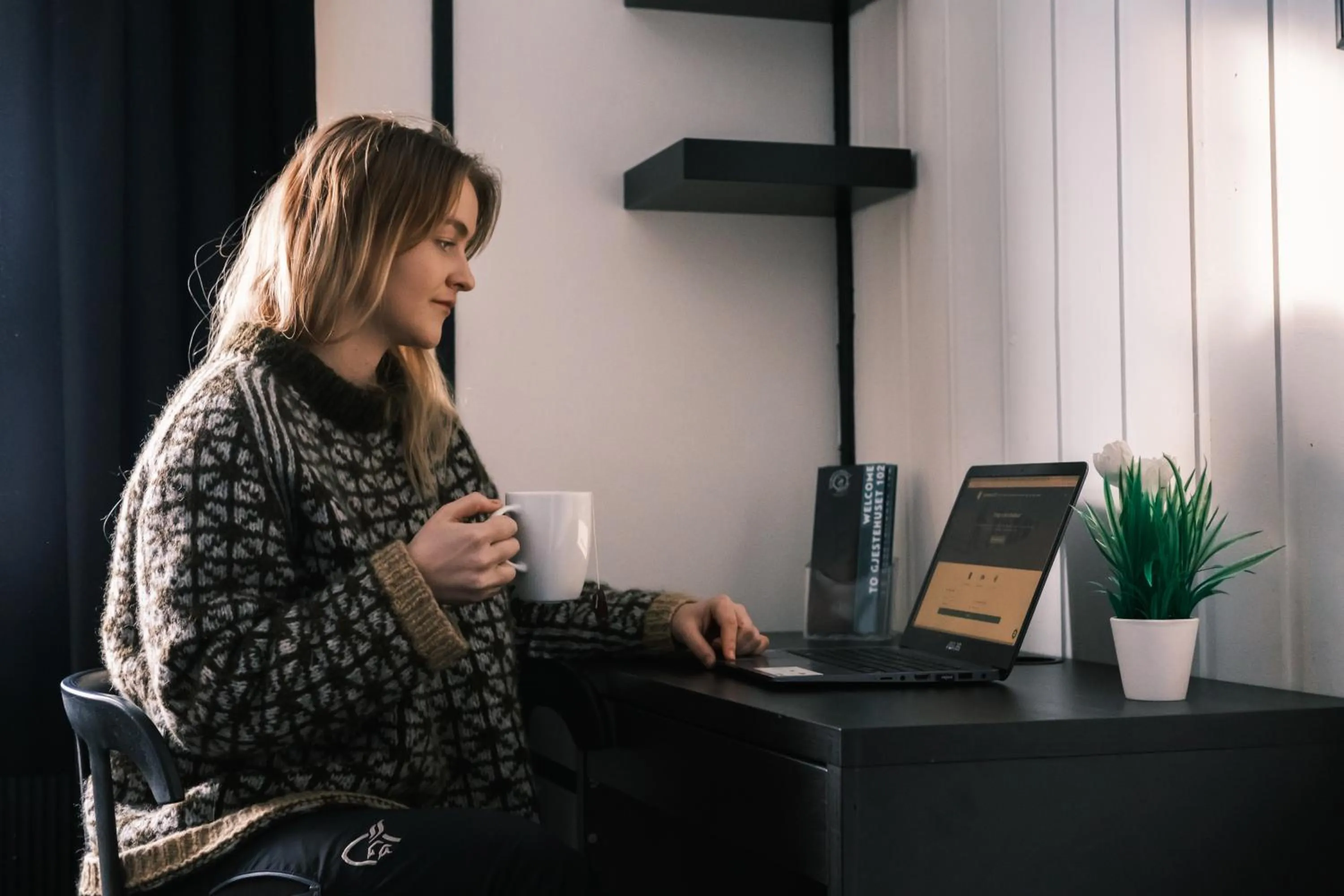 Bedroom in Gjestehuset 102