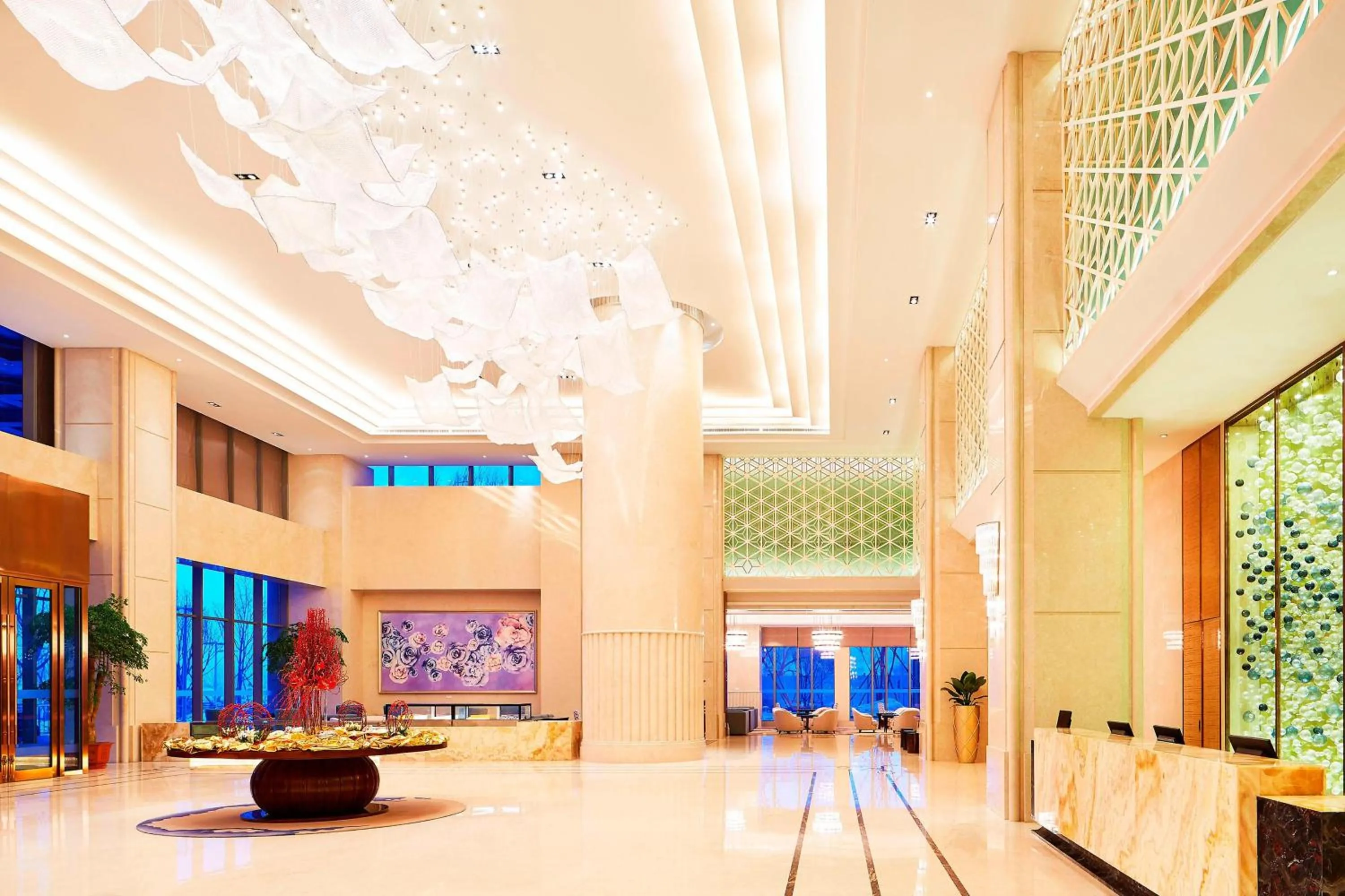 Lobby or reception in Sheraton Harbin Xiangfang Hotel