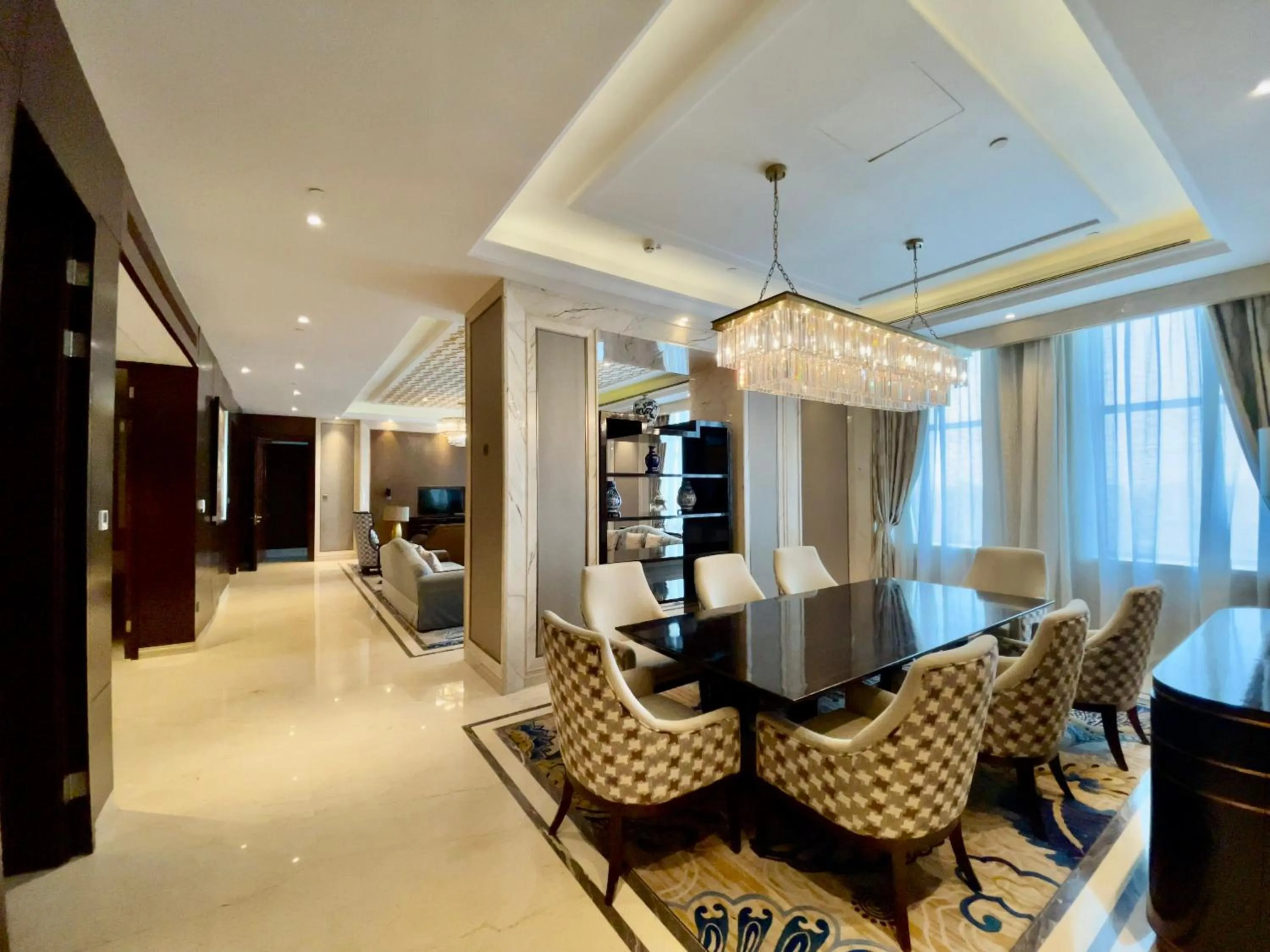 Living room in Sheraton Harbin Xiangfang Hotel