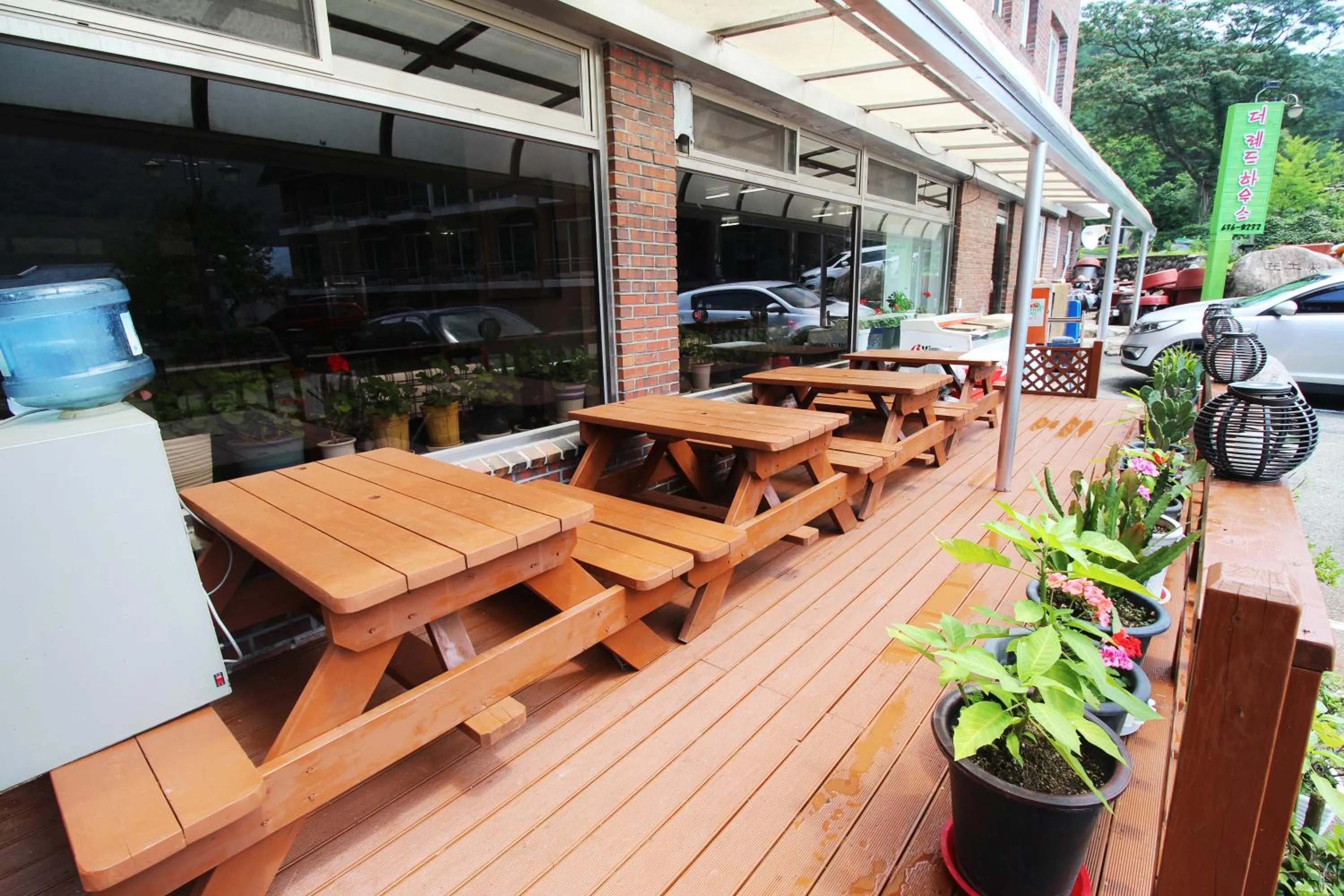 Patio in The Red House
