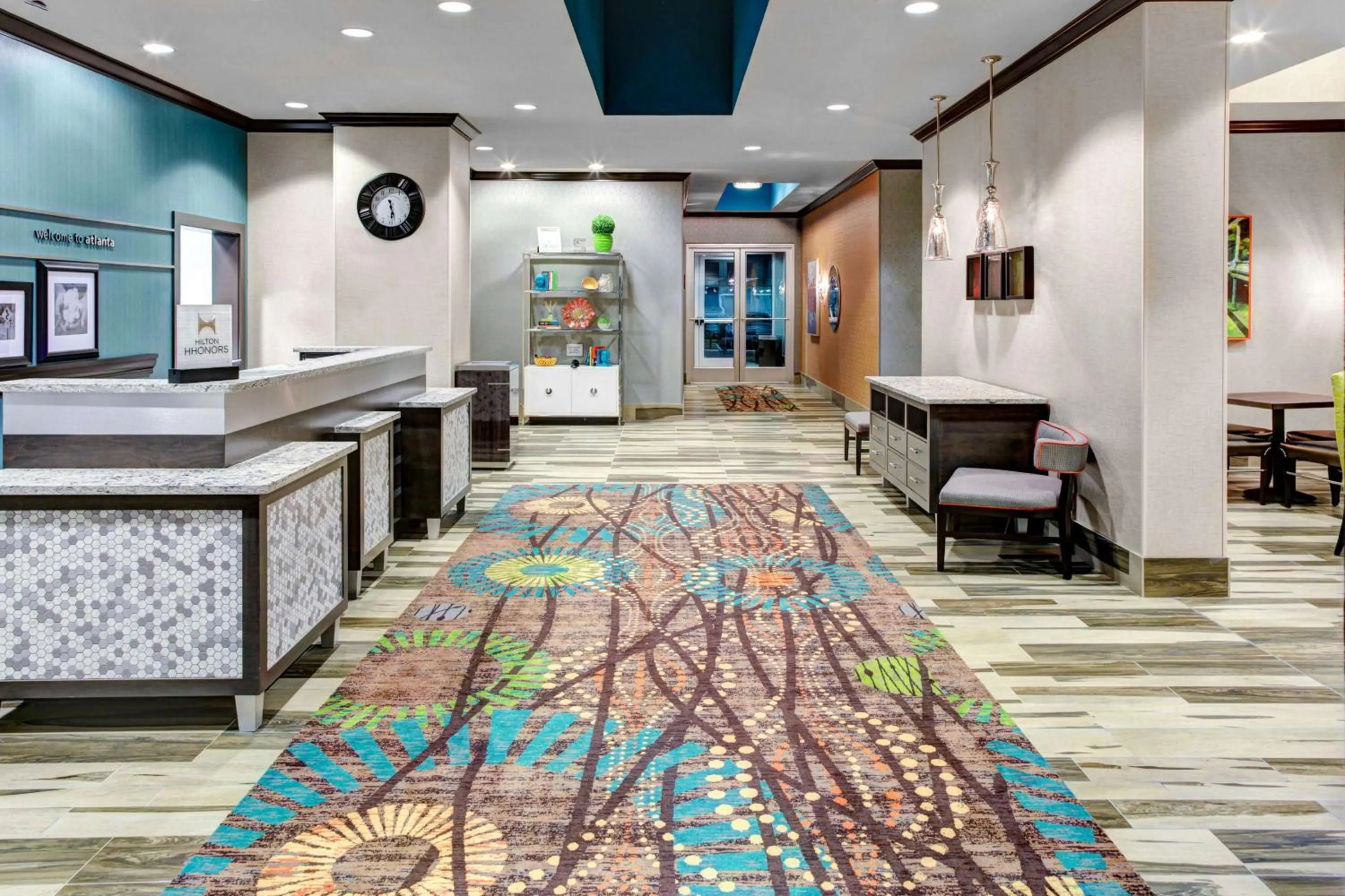 Lobby or reception in Hampton Inn & Suites by Hilton Atlanta Perimeter Dunwoody