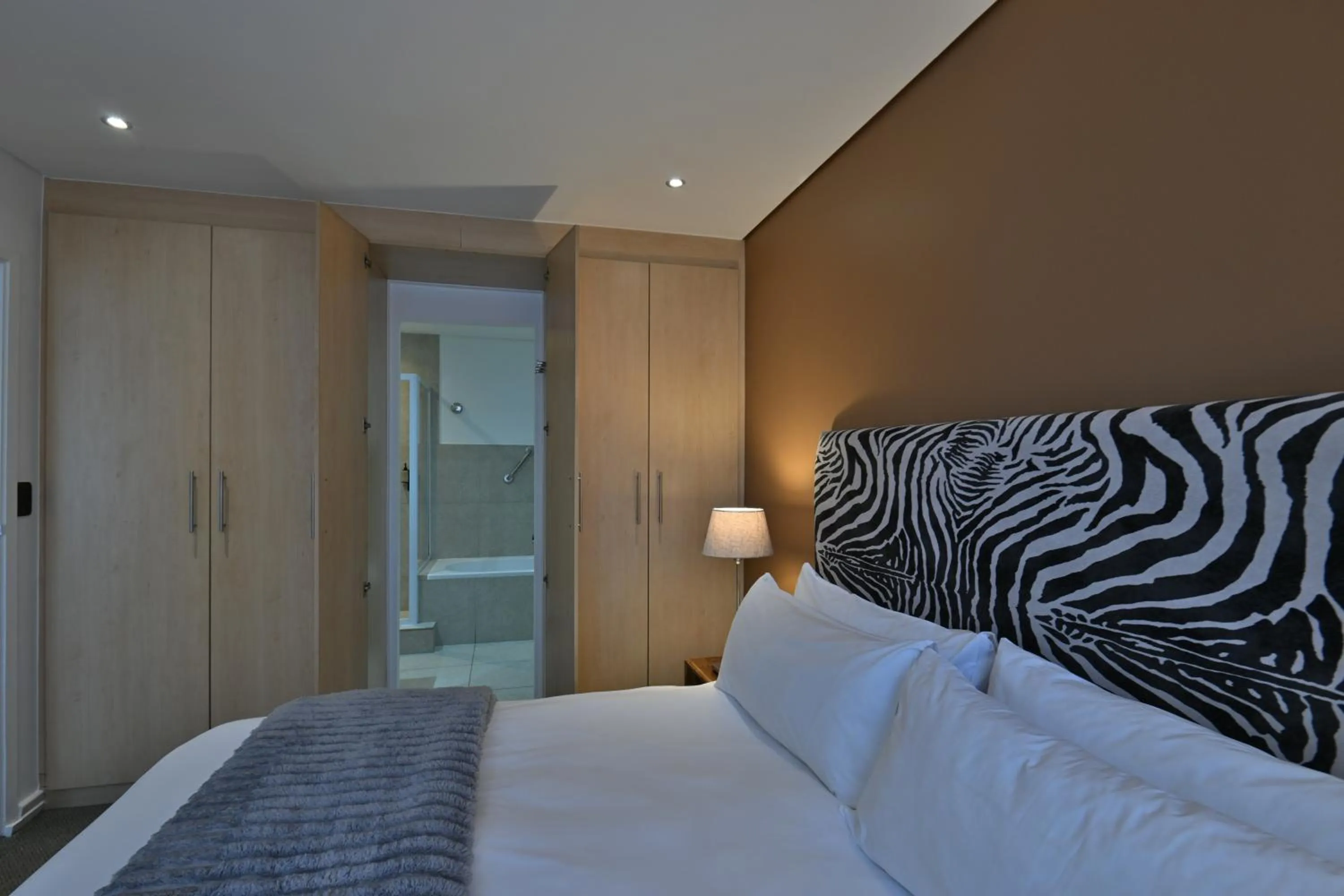 Bed in Fountains Hotel