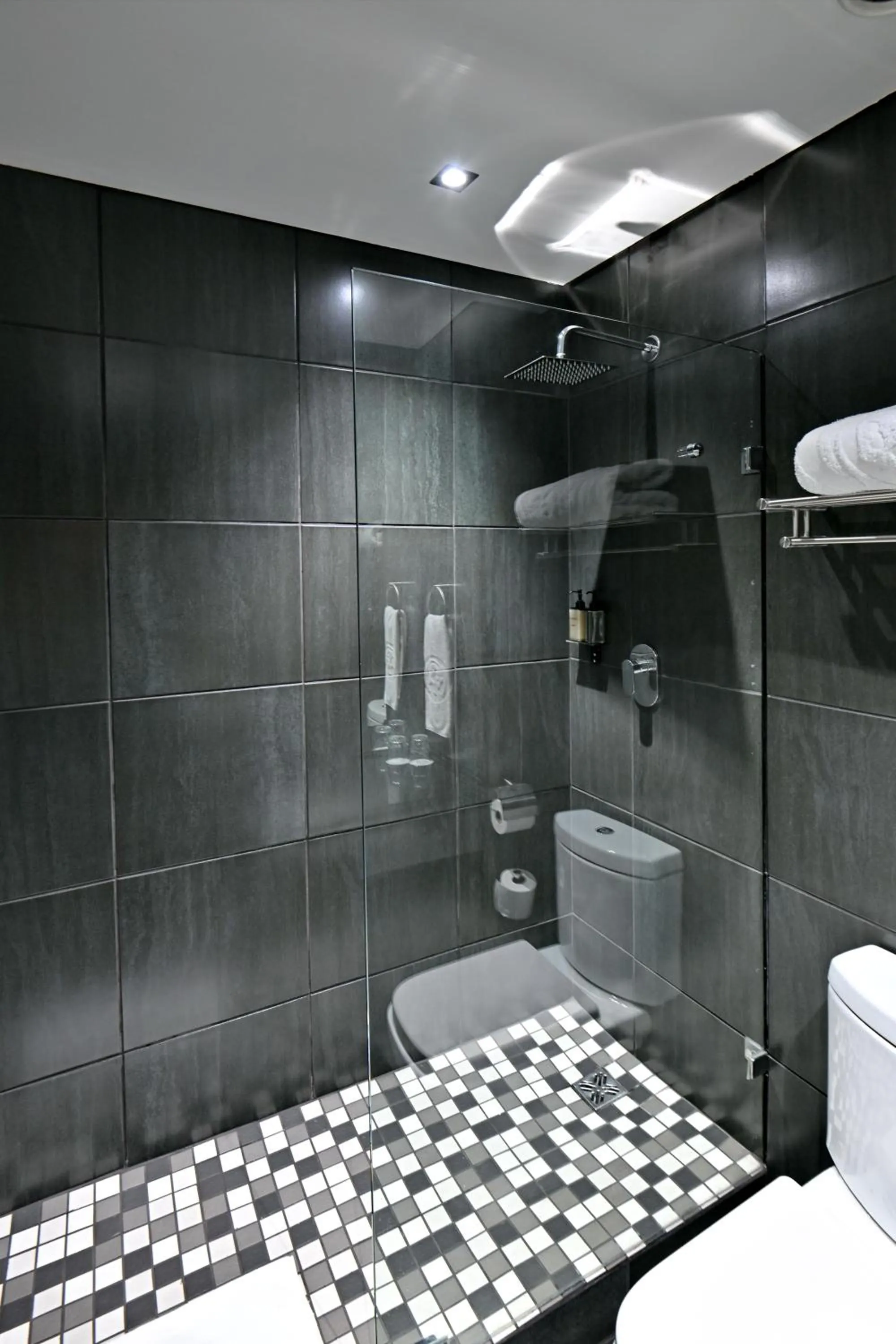 Shower in Fountains Hotel