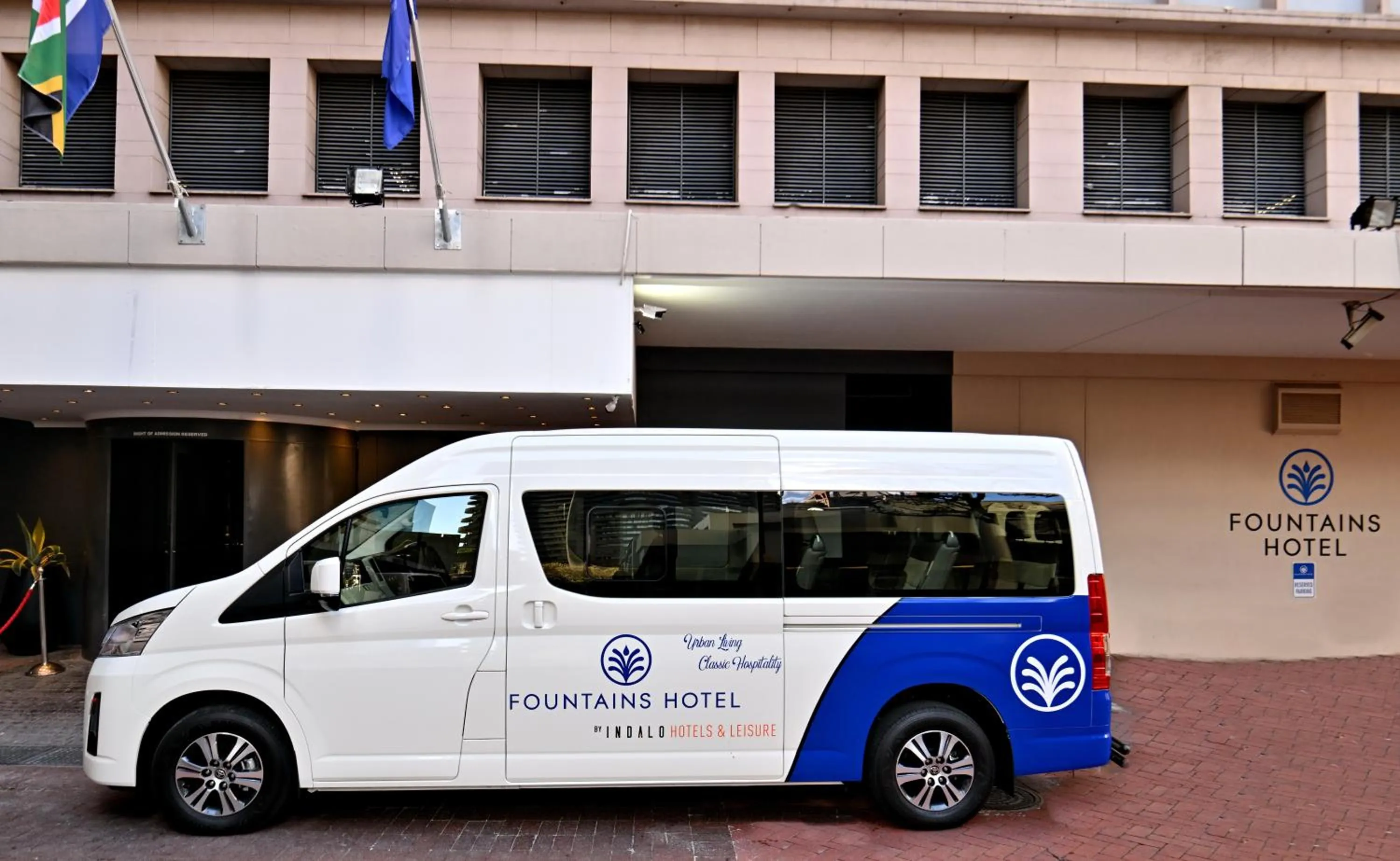 Property building in Fountains Hotel