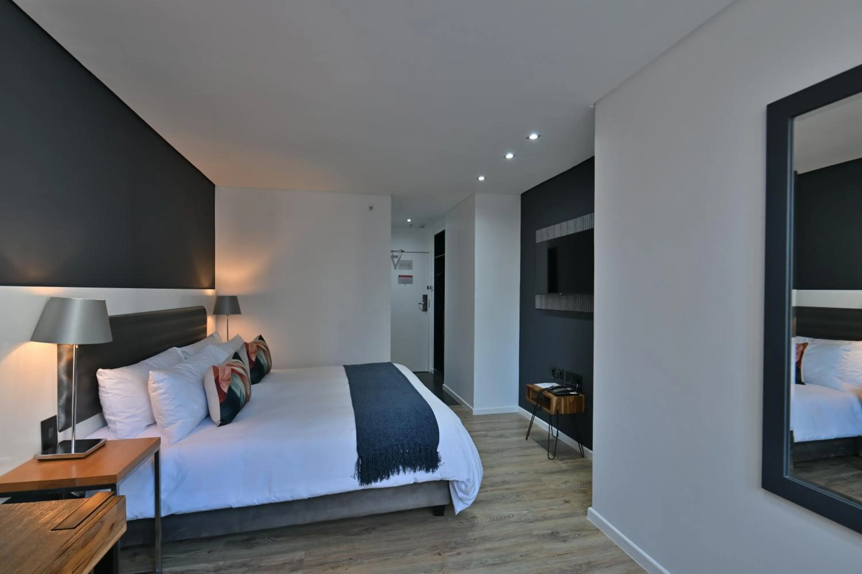 Bed in Fountains Hotel