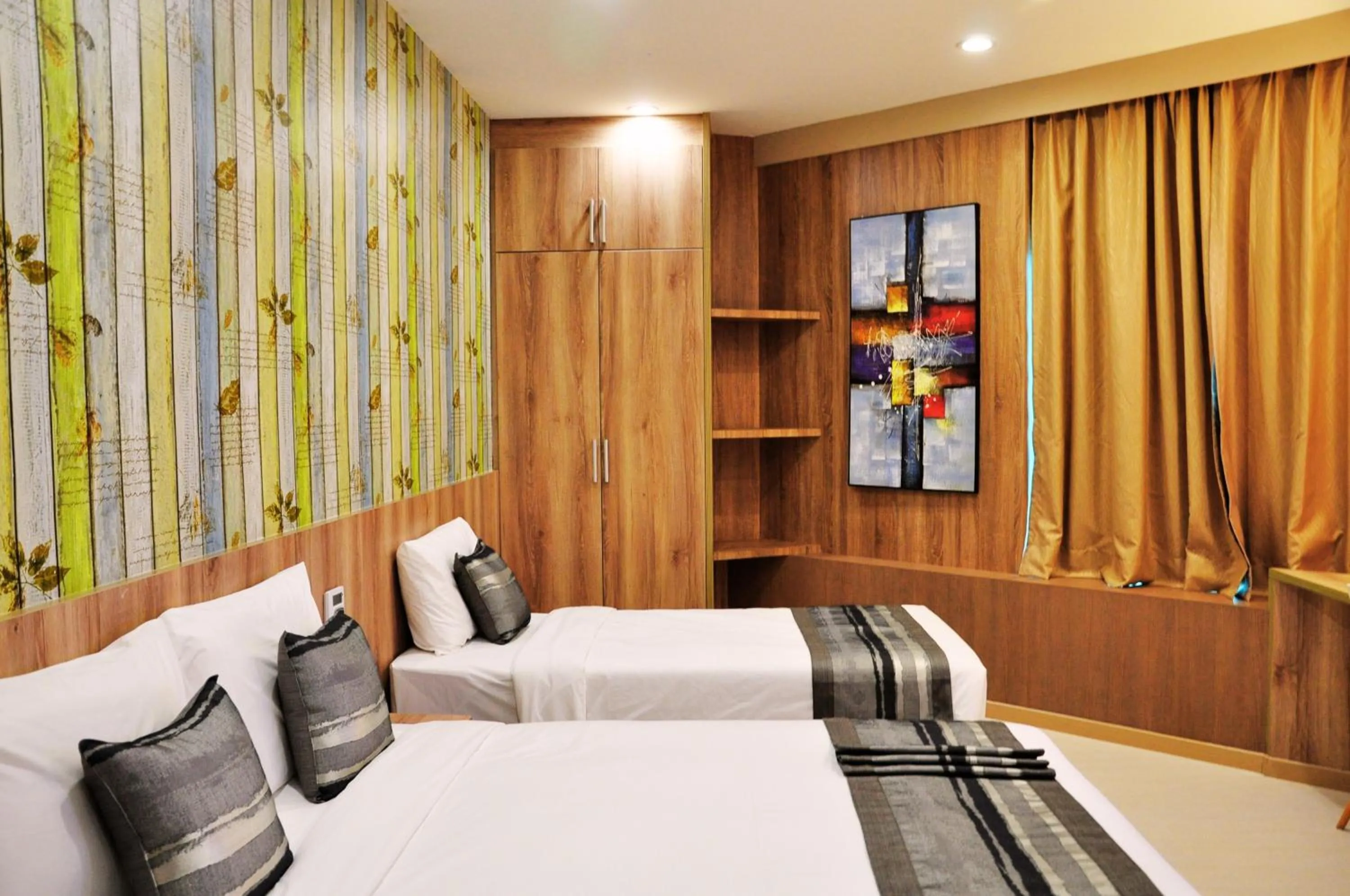 Bed in Valya Hotel, Ipoh