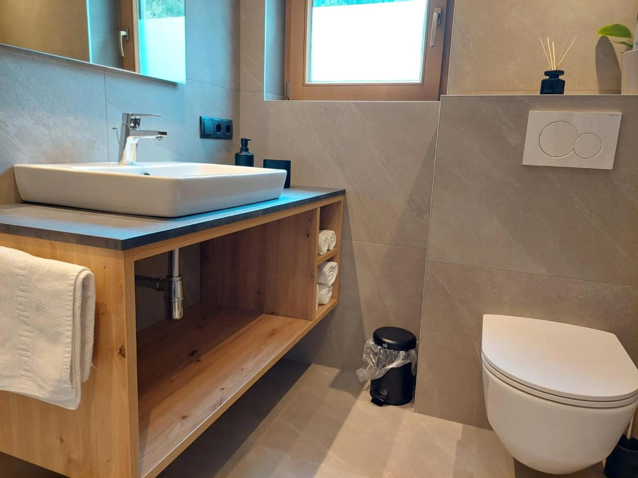 Shower in Haus Rene