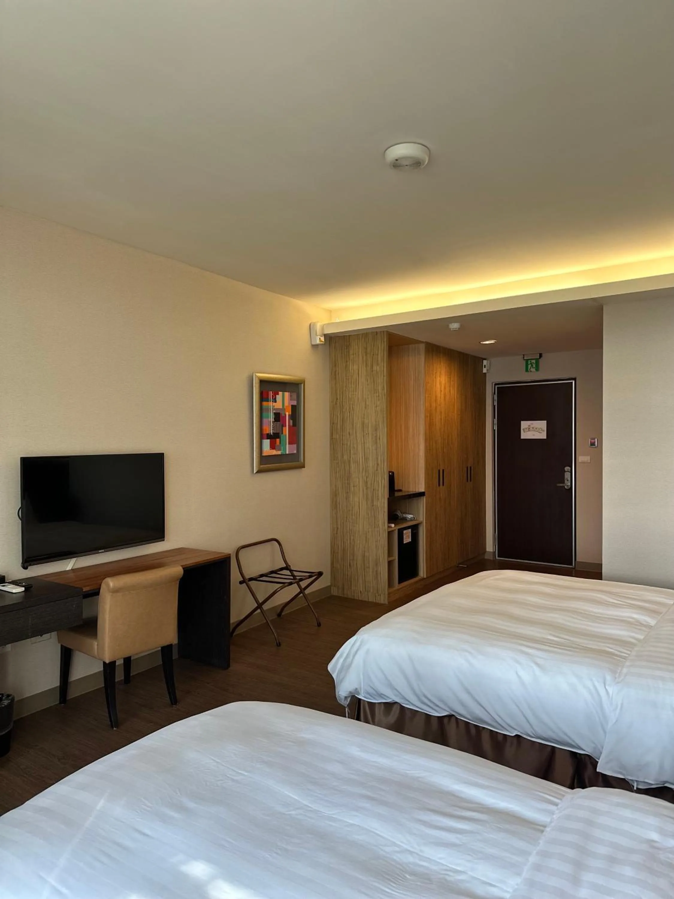 Bed in Sun Moon Lake Bamboo Rock Garden